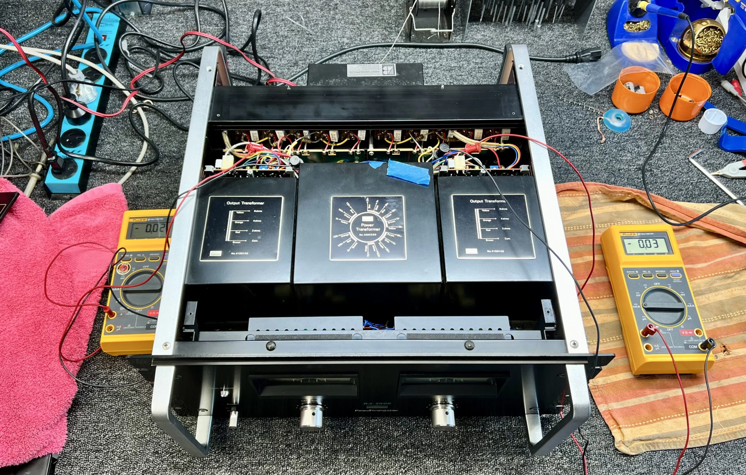 Sansui BA-5000 Amplifier Repair & Review 23 Sansui BA-5000