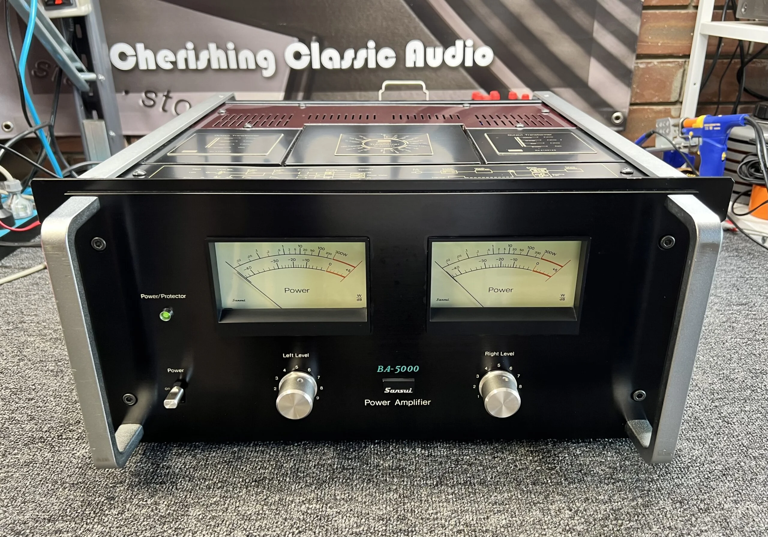 Sansui BA-5000 Amplifier Repair & Review 24 Sansui BA-5000