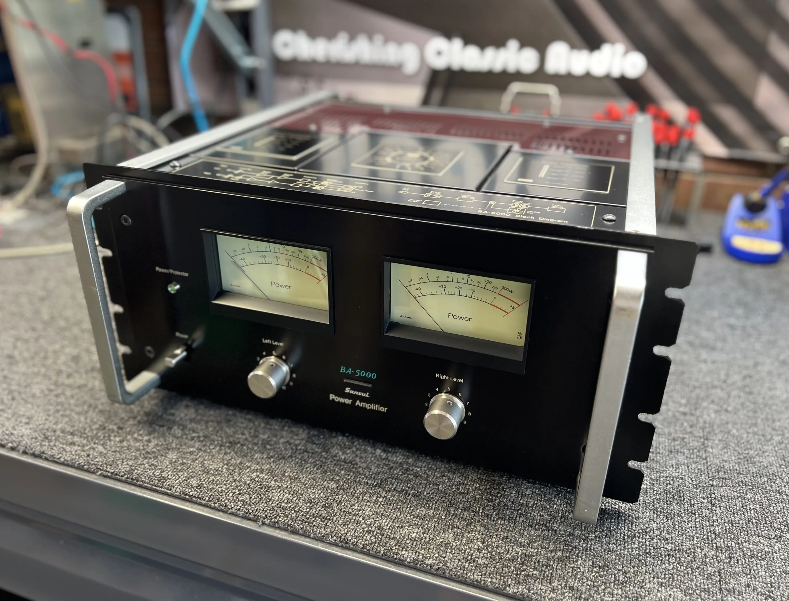 Sansui BA-5000 Amplifier Repair & Review 26 Sansui BA-5000