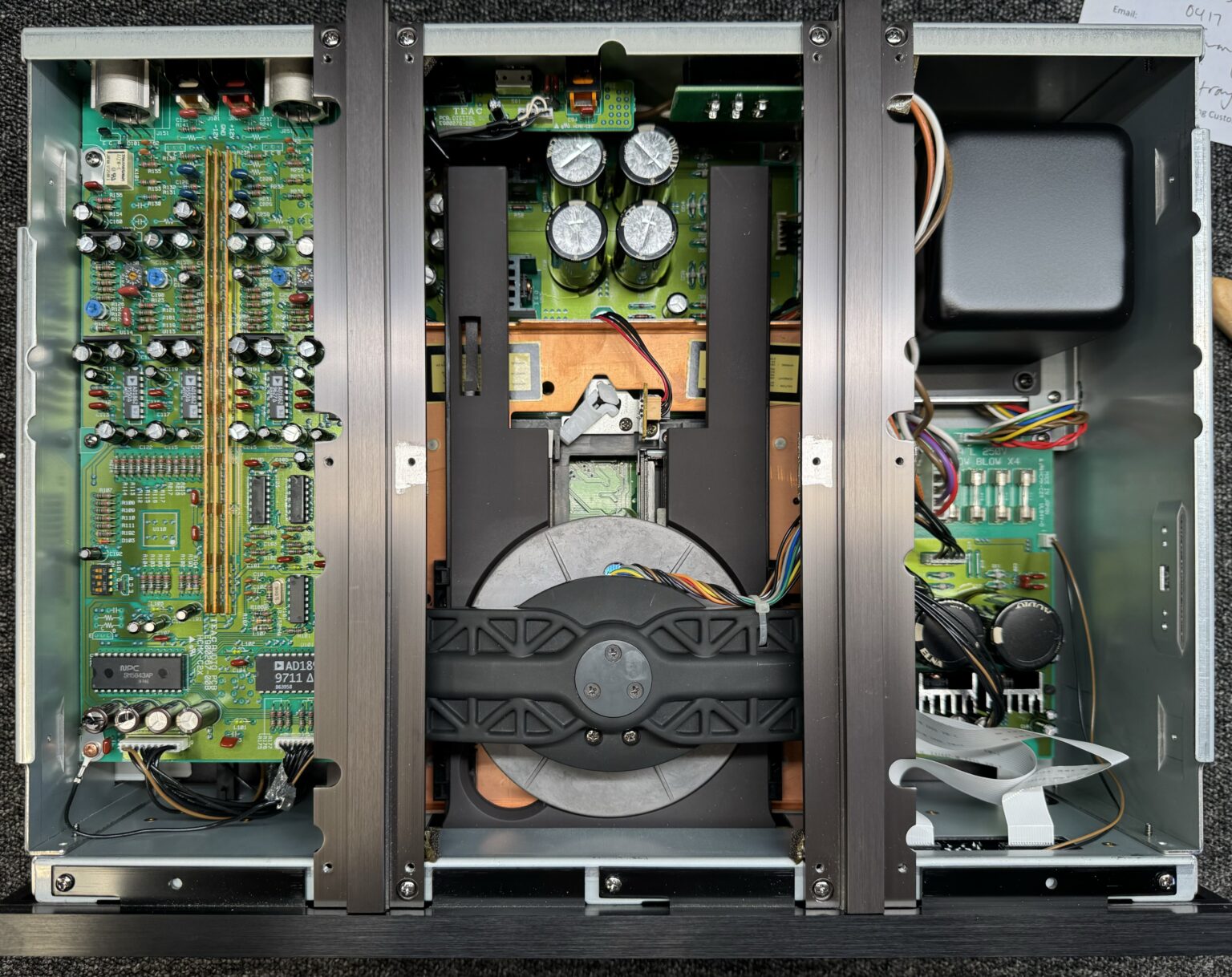 Beautiful TEAC VRDS25 CD Player Repair & Service LiQUiD AUDiO