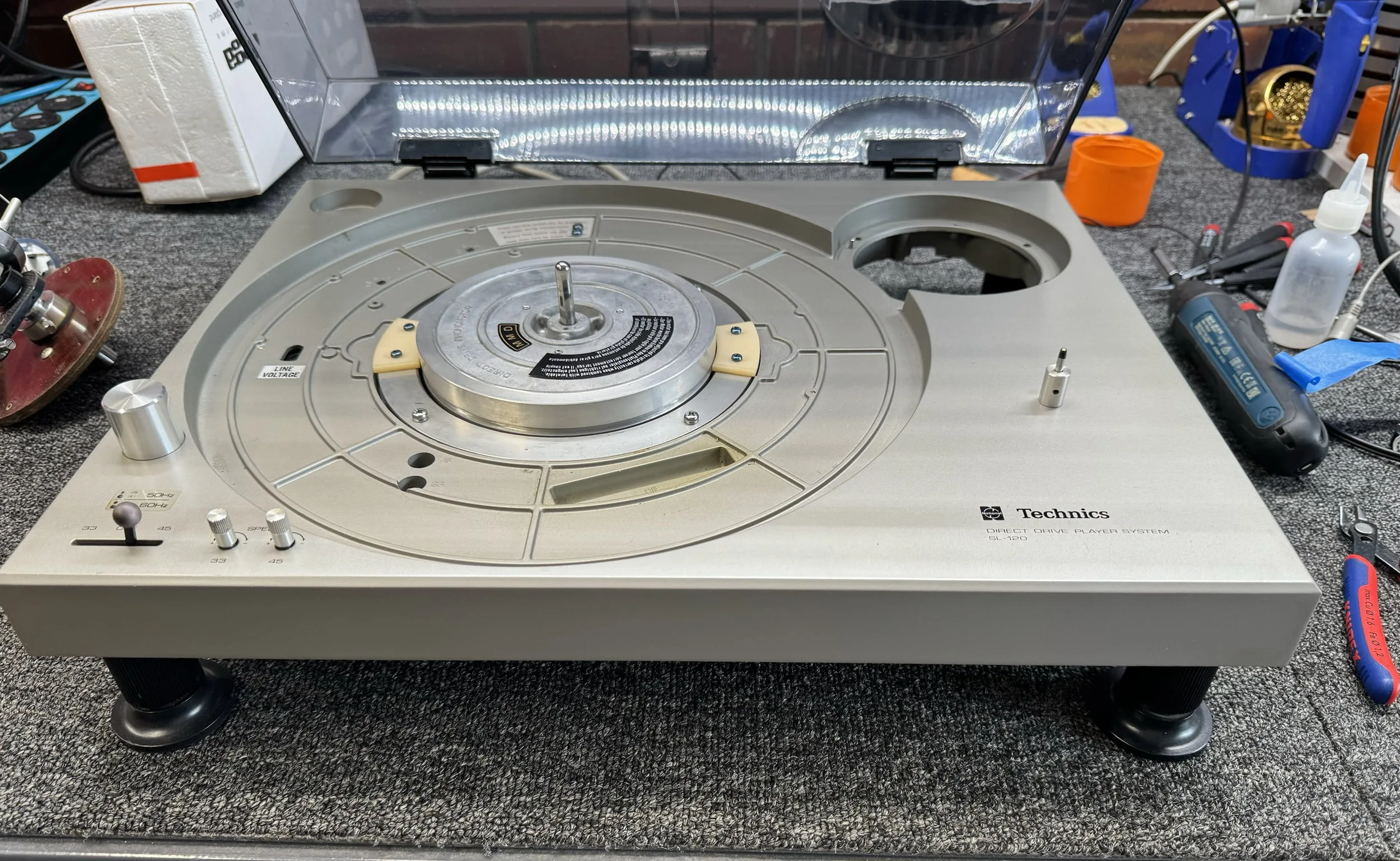 Technics SL-120 Turntable Recommissioning | LiQUiD AUDiO