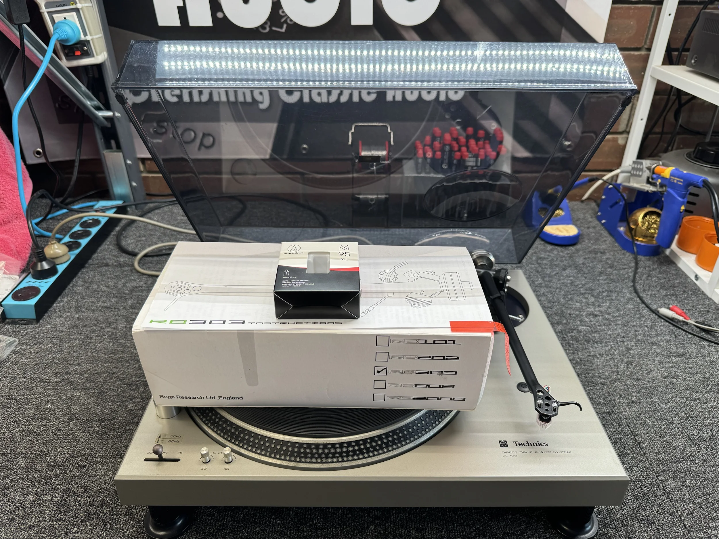 Technics SL-120 Turntable Recommissioning 19 Technics SL-120