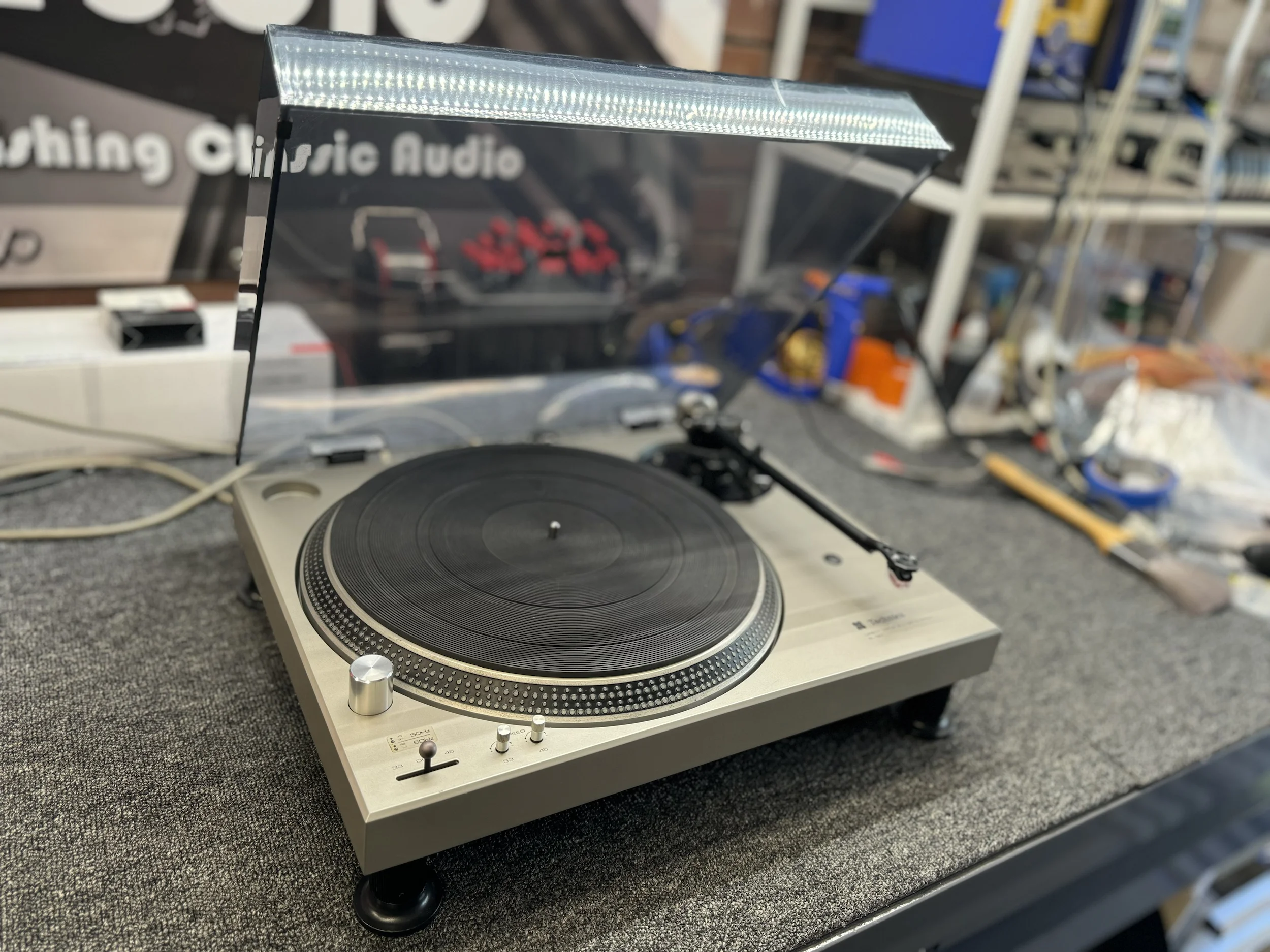 Technics SL-120 Turntable Recommissioning 24 Technics SL-120