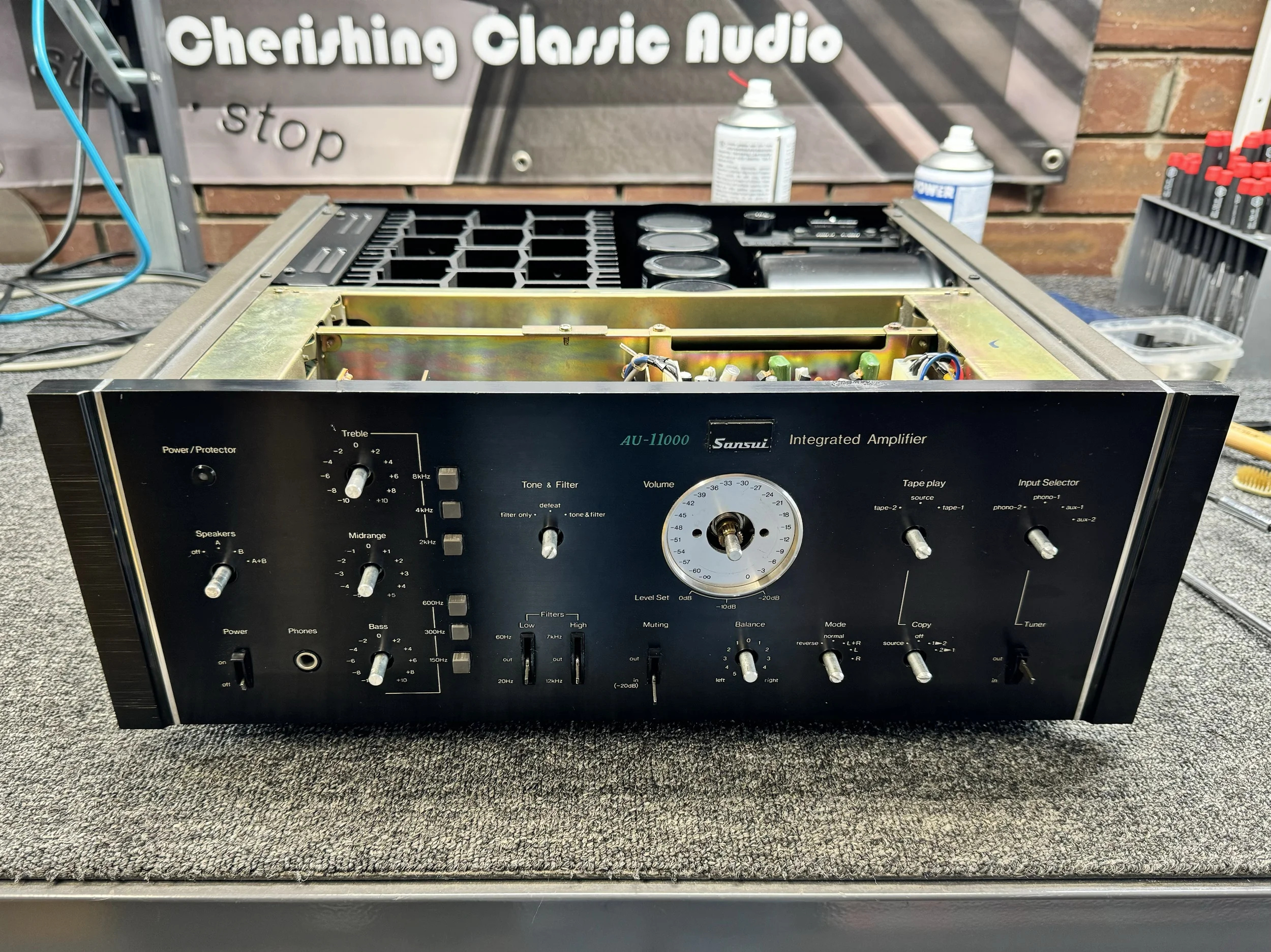 Stunning Sansui AU-11000 Amplifier Resurrection | LiQUiD AUDiO
