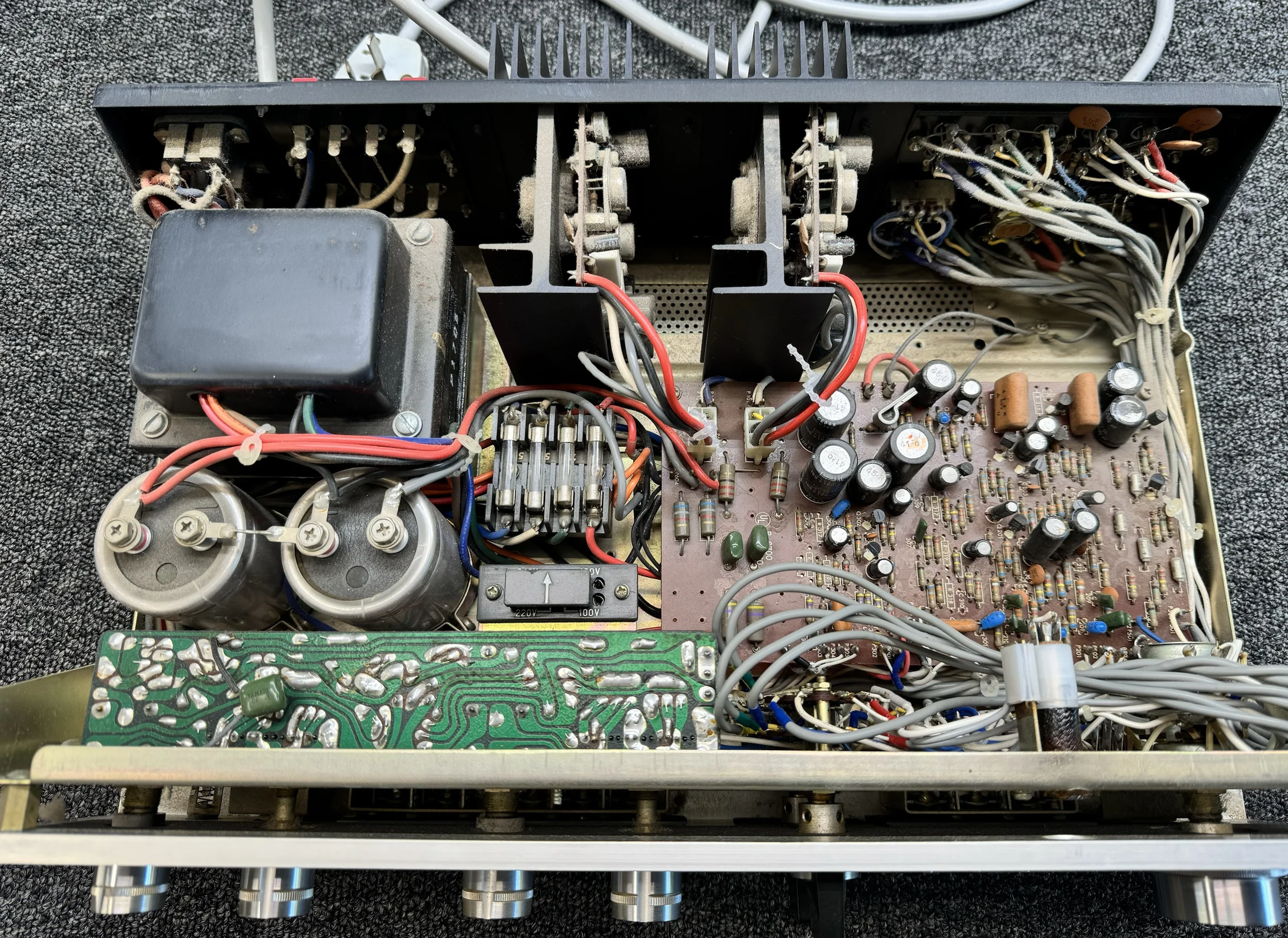 Beautiful Luxman SQ507X Amplifier Resurrection | LiQUiD AUDiO
