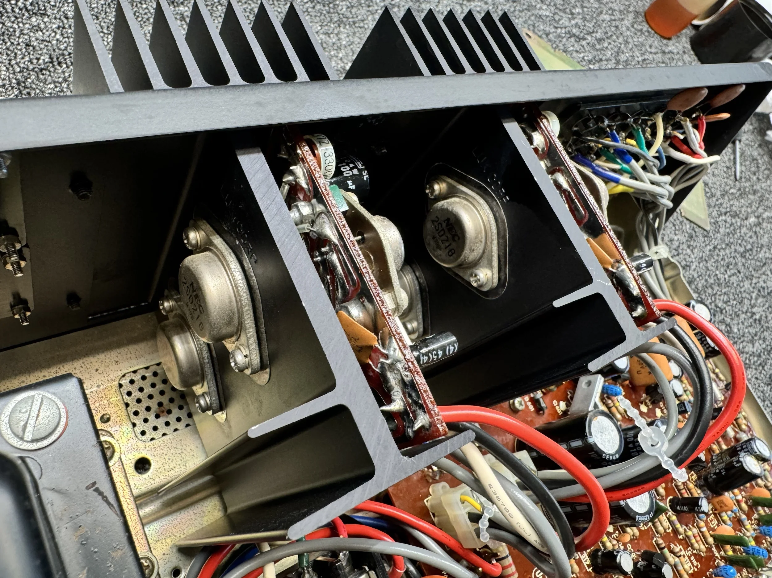 Beautiful Luxman SQ507X Amplifier Resurrection 14 Luxman SQ507X