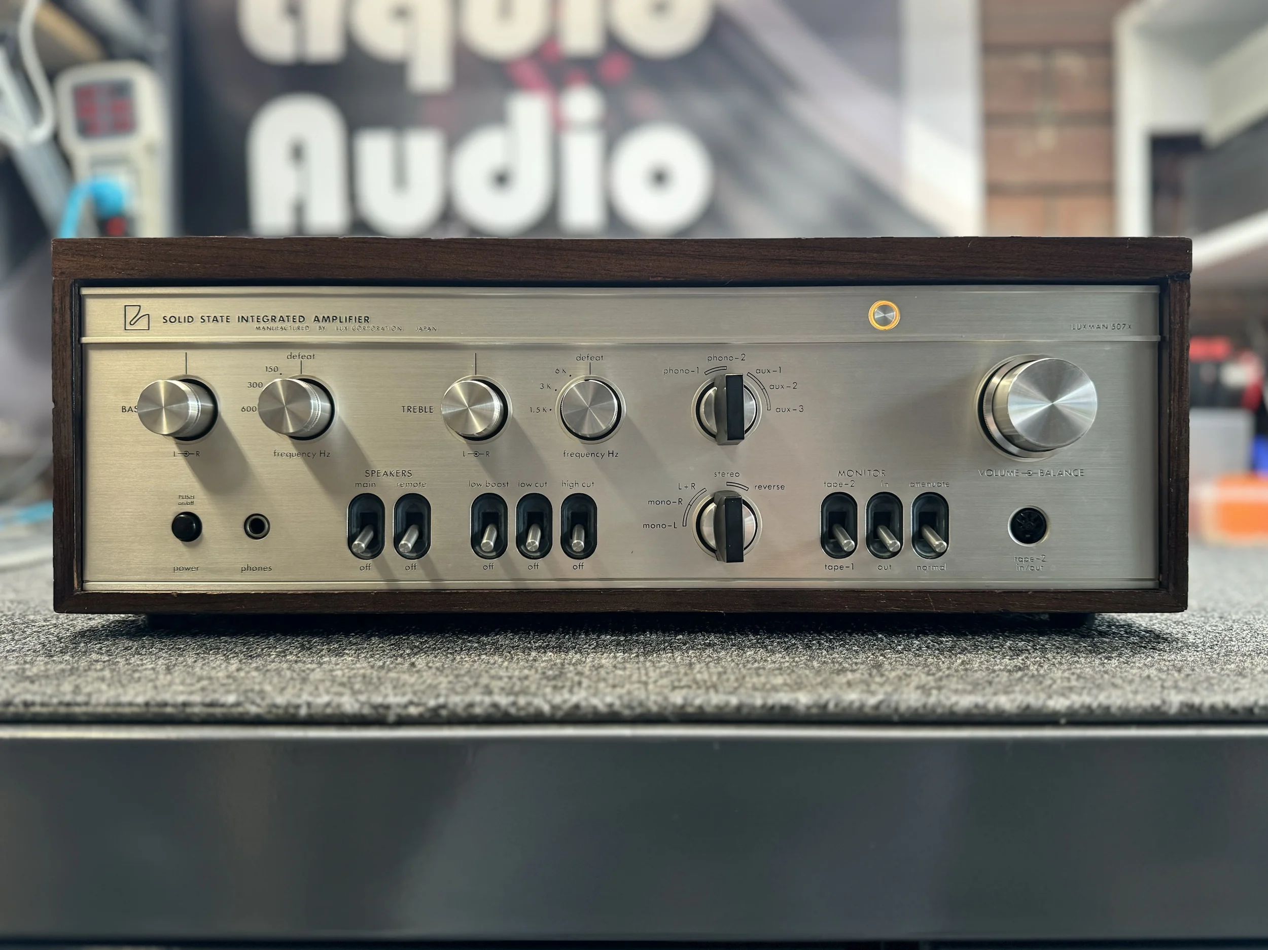 Beautiful Luxman SQ507X Amplifier Resurrection 22 Luxman SQ507X