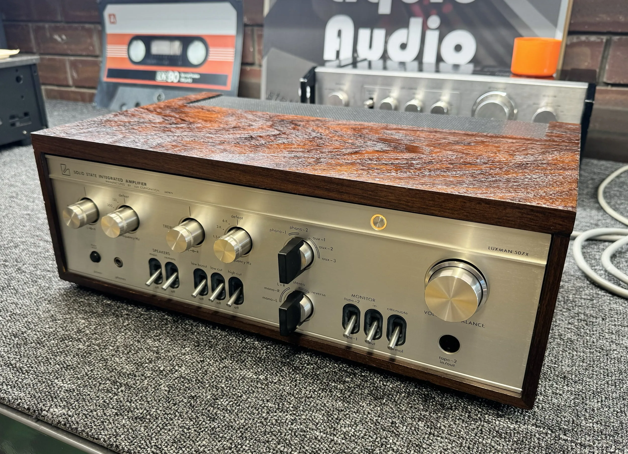 Beautiful Luxman SQ507X Amplifier Resurrection 6 Luxman SQ507X
