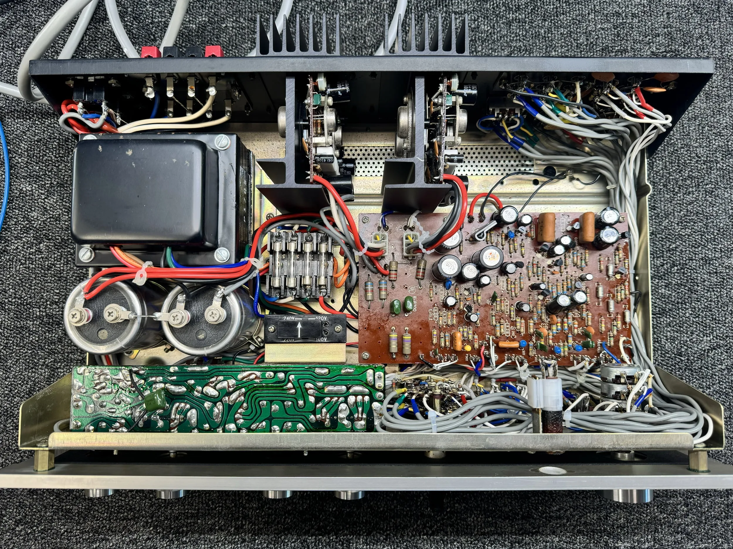 Beautiful Luxman SQ507X Amplifier Resurrection 11 Luxman SQ507X