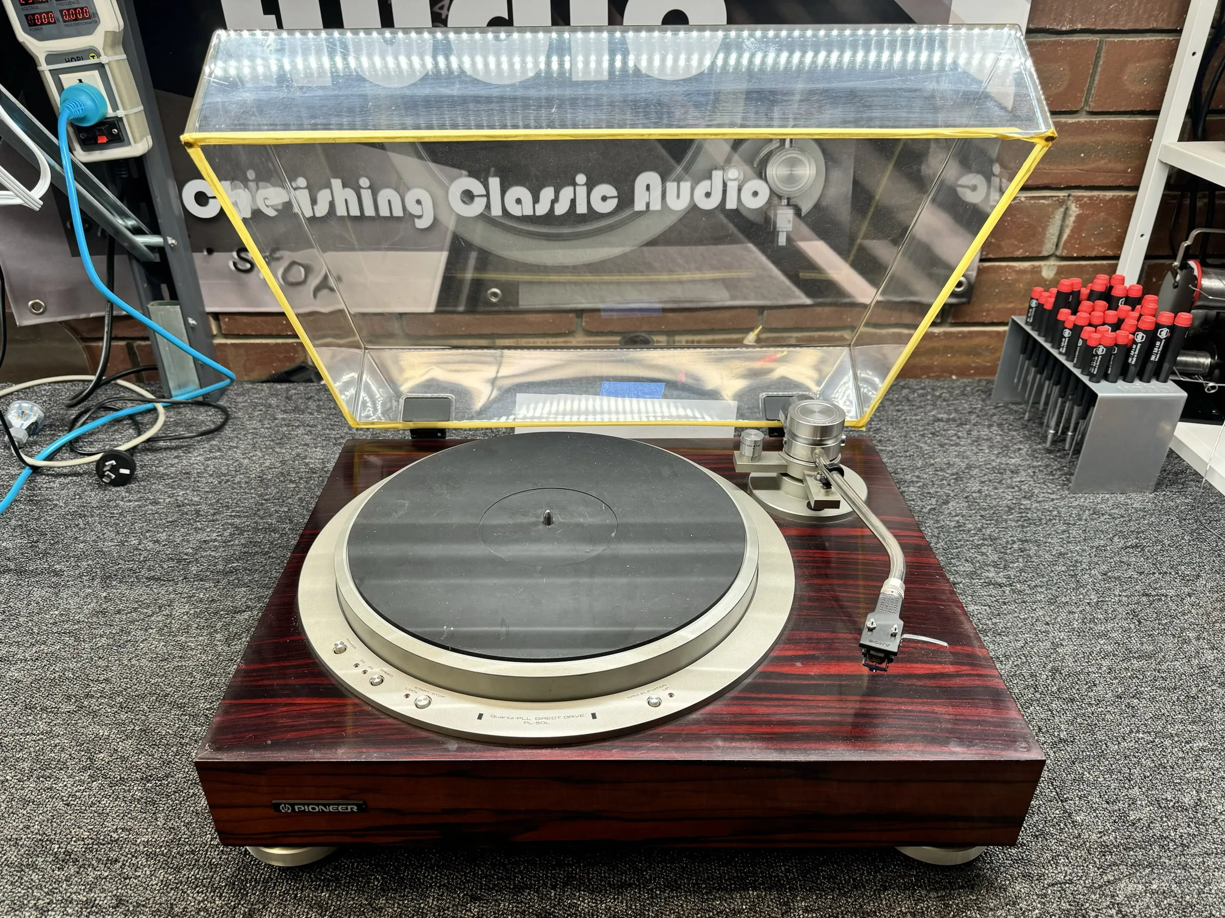 △▽PIONEER PL-50LⅡ レコードプレーヤー ターンテーブル パイオニア