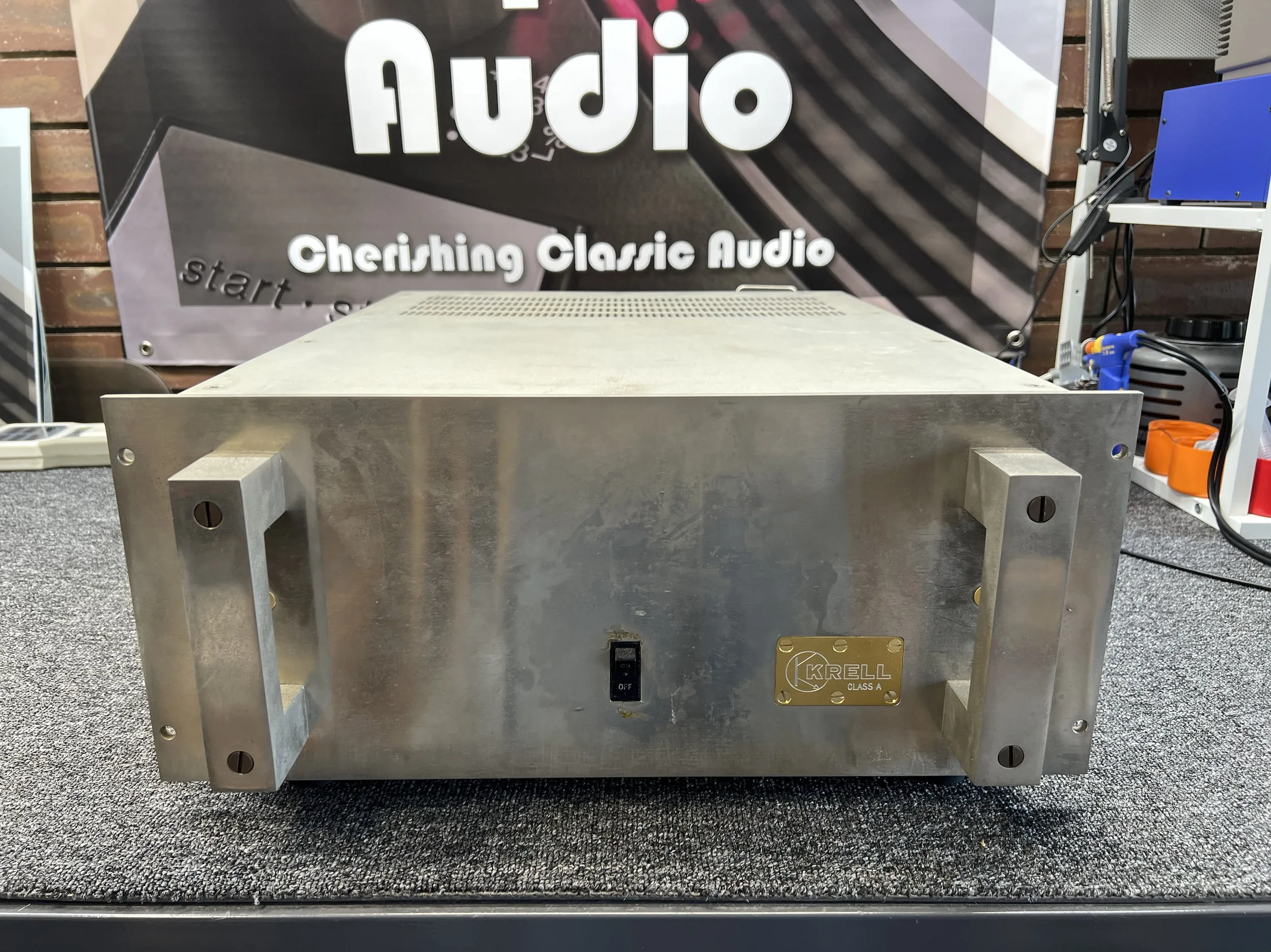 Legendary Krell KSA 100 Class A Power Amplifier Restoration 3 Krell KSA 100