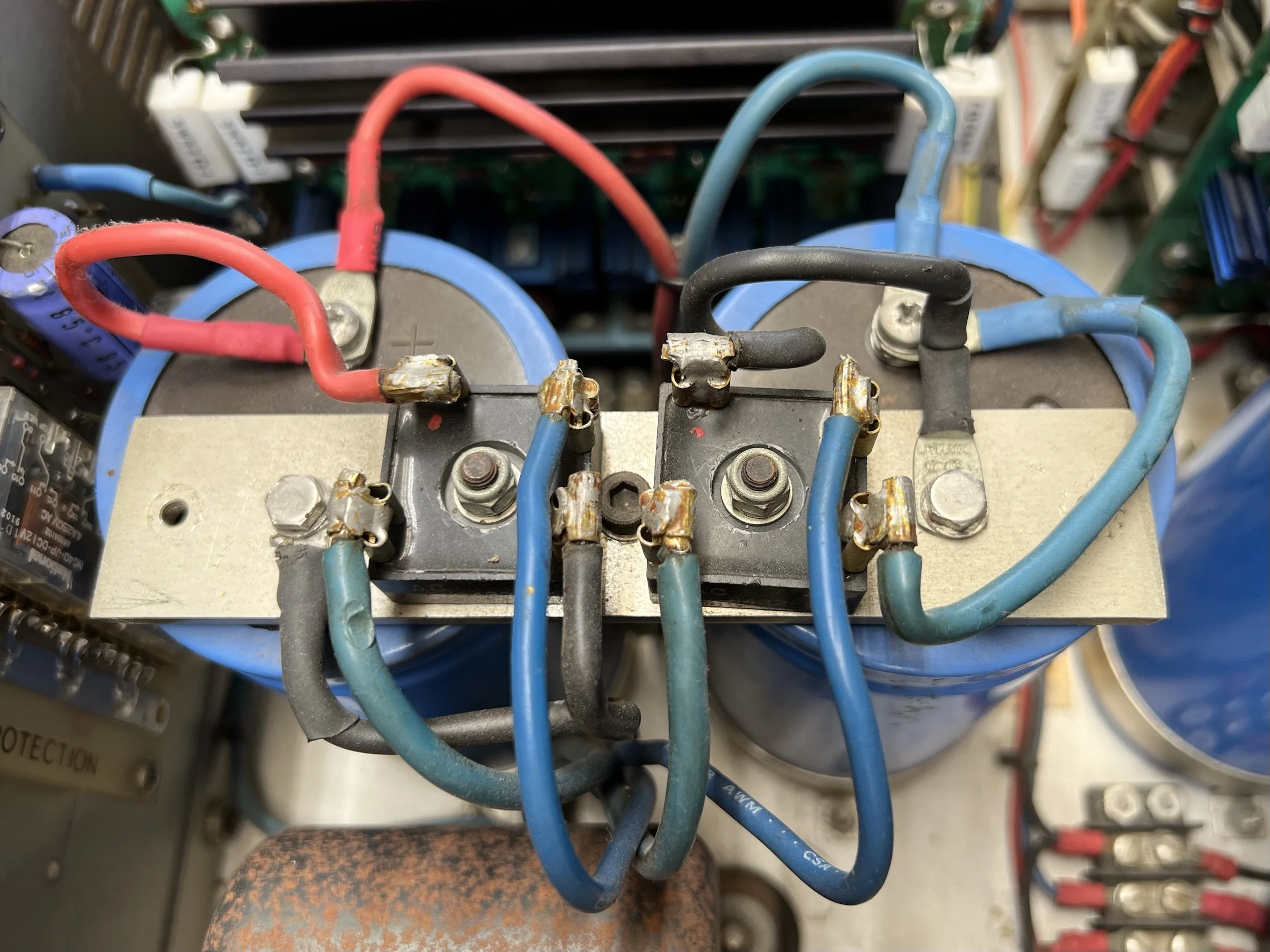 Legendary Krell KSA 100 Class A Power Amplifier Restoration 8 Krell KSA 100