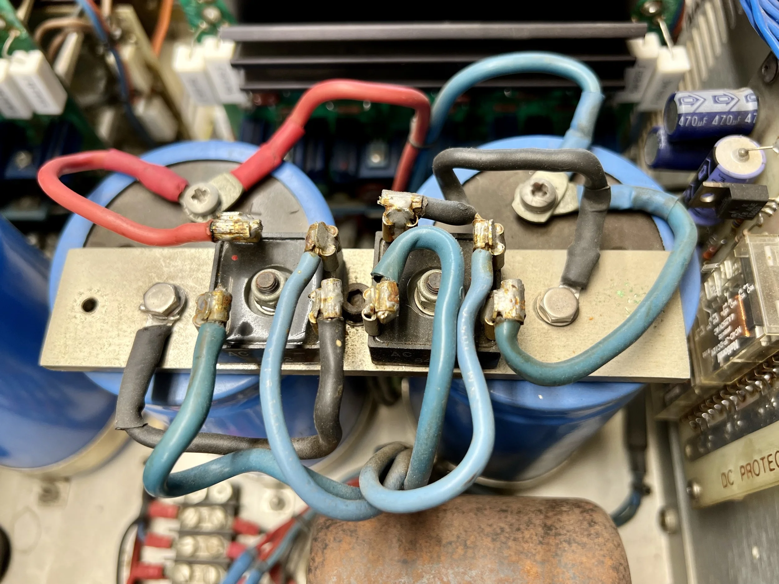 Legendary Krell KSA 100 Class A Power Amplifier Restoration 10 Krell KSA 100
