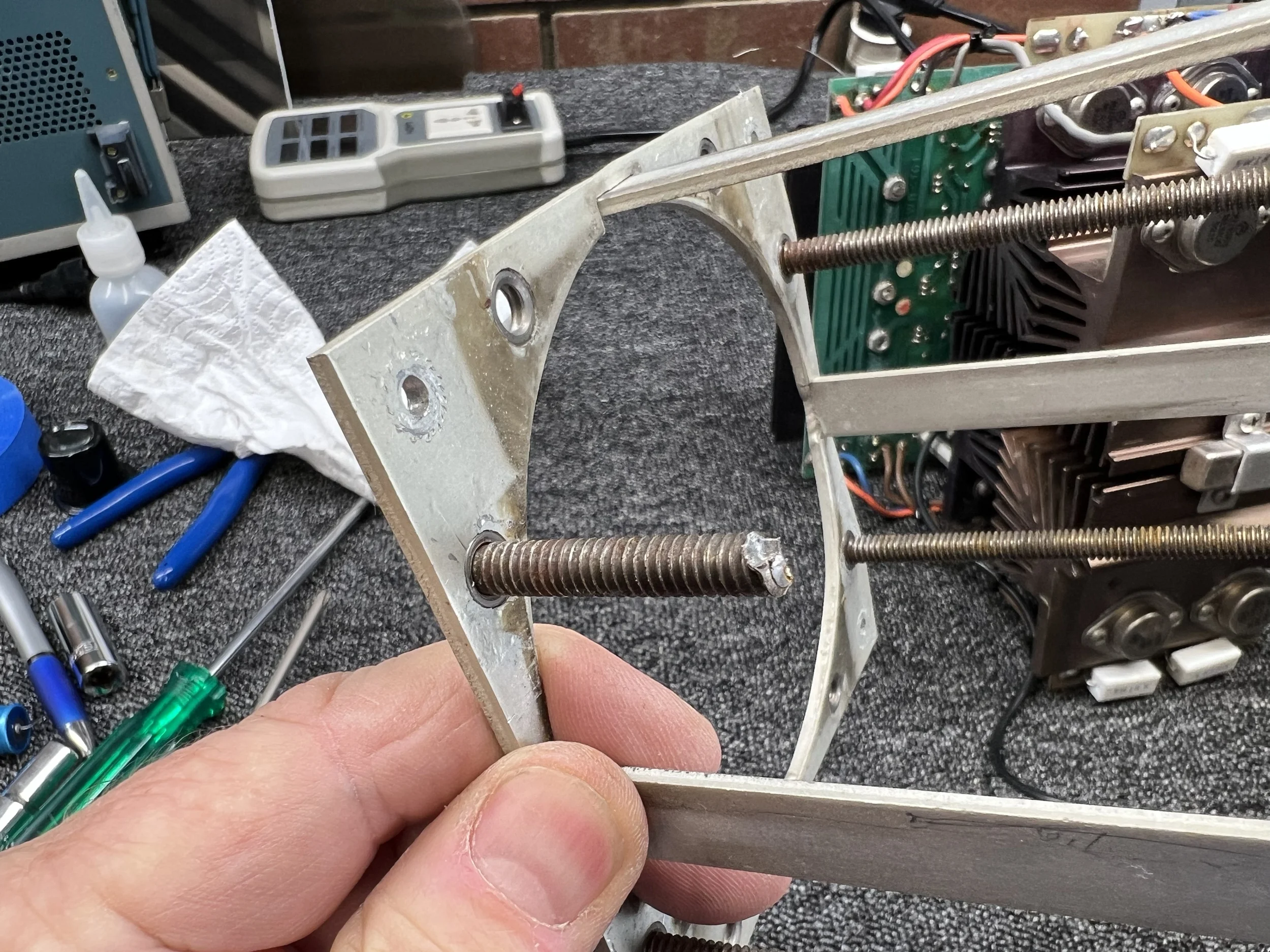 Legendary Krell KSA 100 Class A Power Amplifier Restoration 17 Krell KSA 100