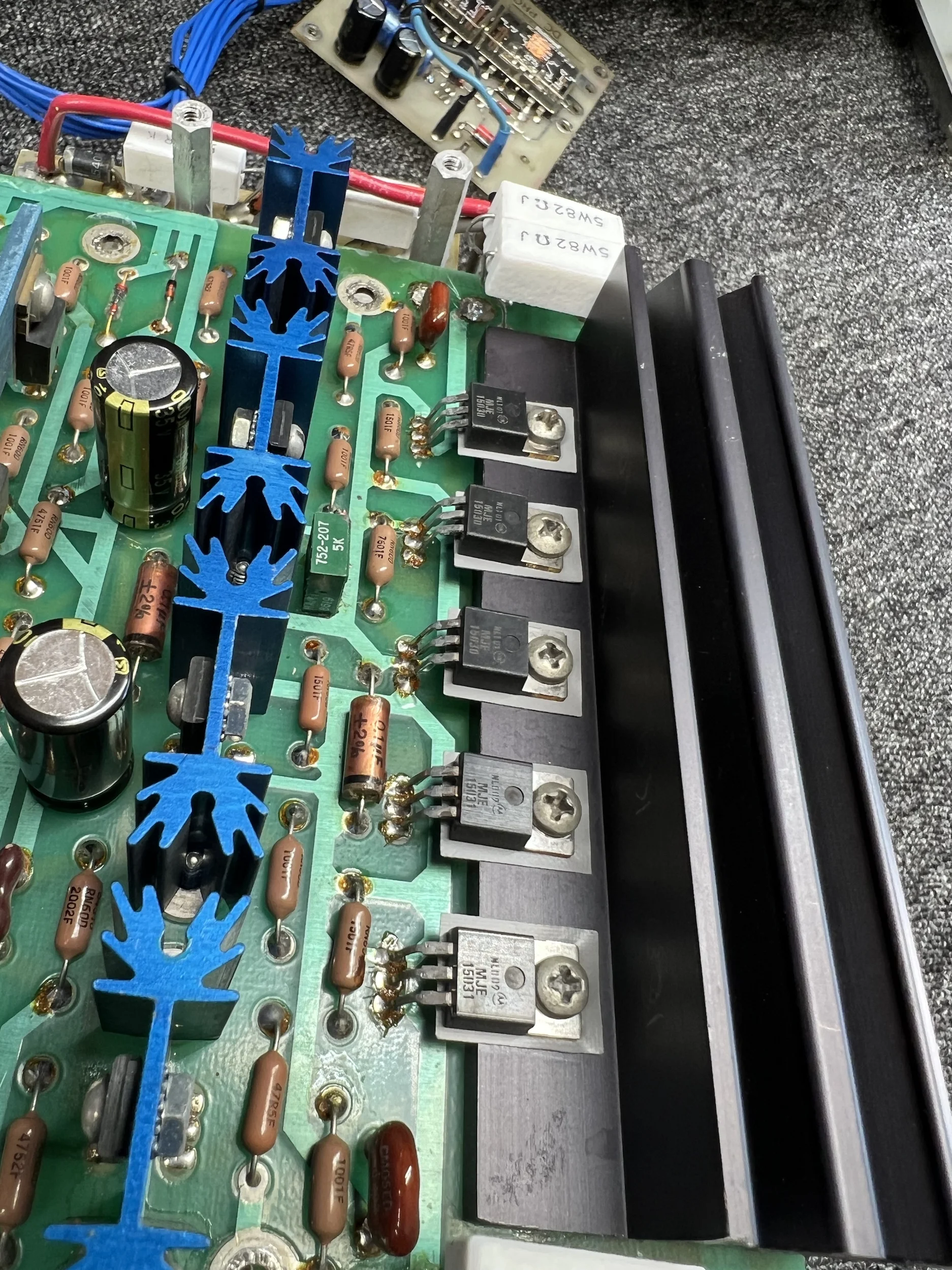 Legendary Krell KSA 100 Class A Power Amplifier Restoration 18 Krell KSA 100