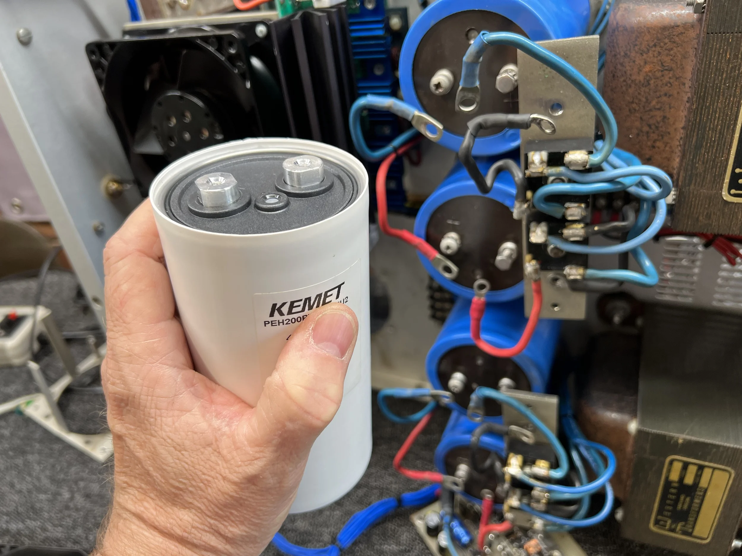 Legendary Krell KSA 100 Class A Power Amplifier Restoration 22 Krell KSA 100