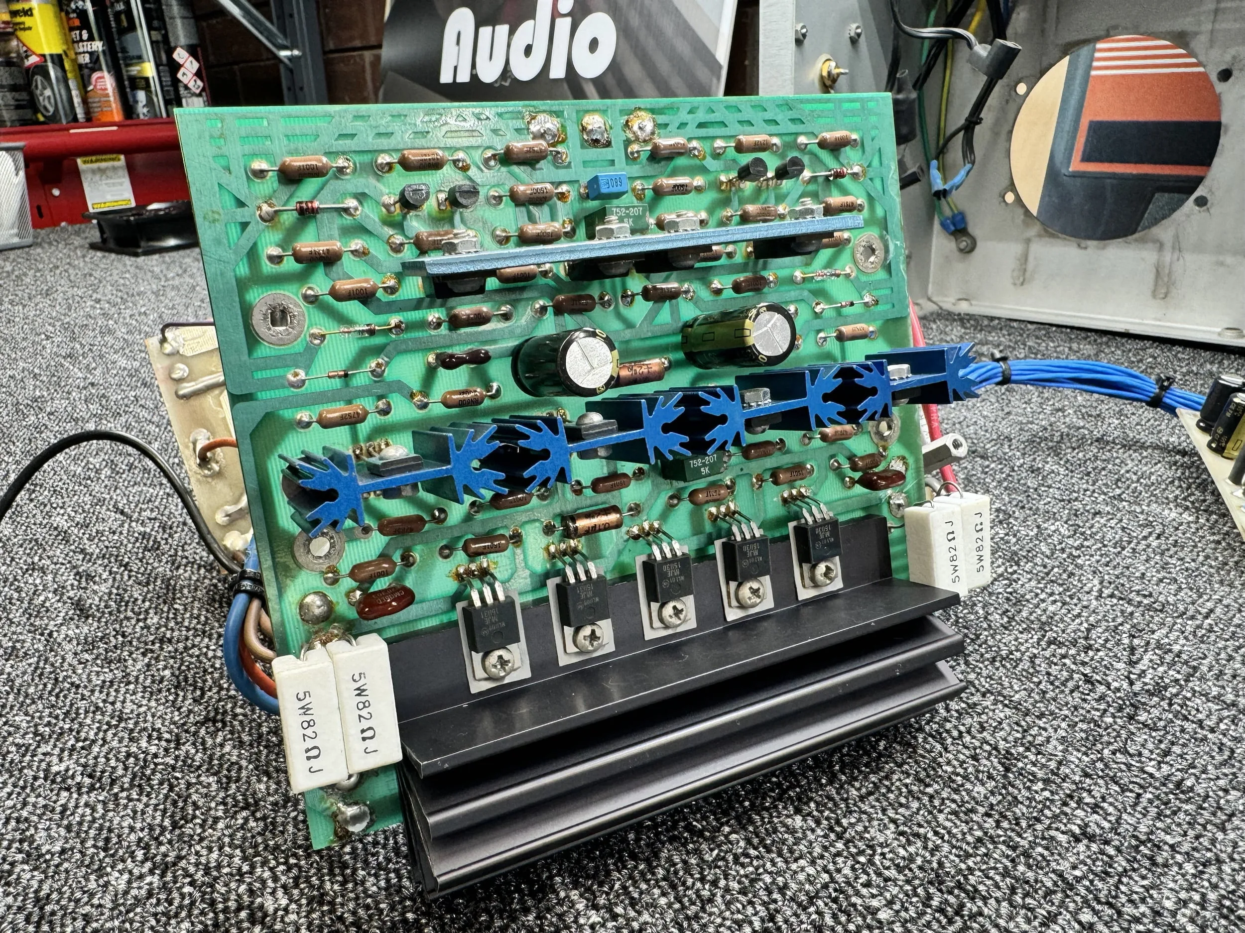Legendary Krell KSA 100 Class A Power Amplifier Restoration 19 Krell KSA 100