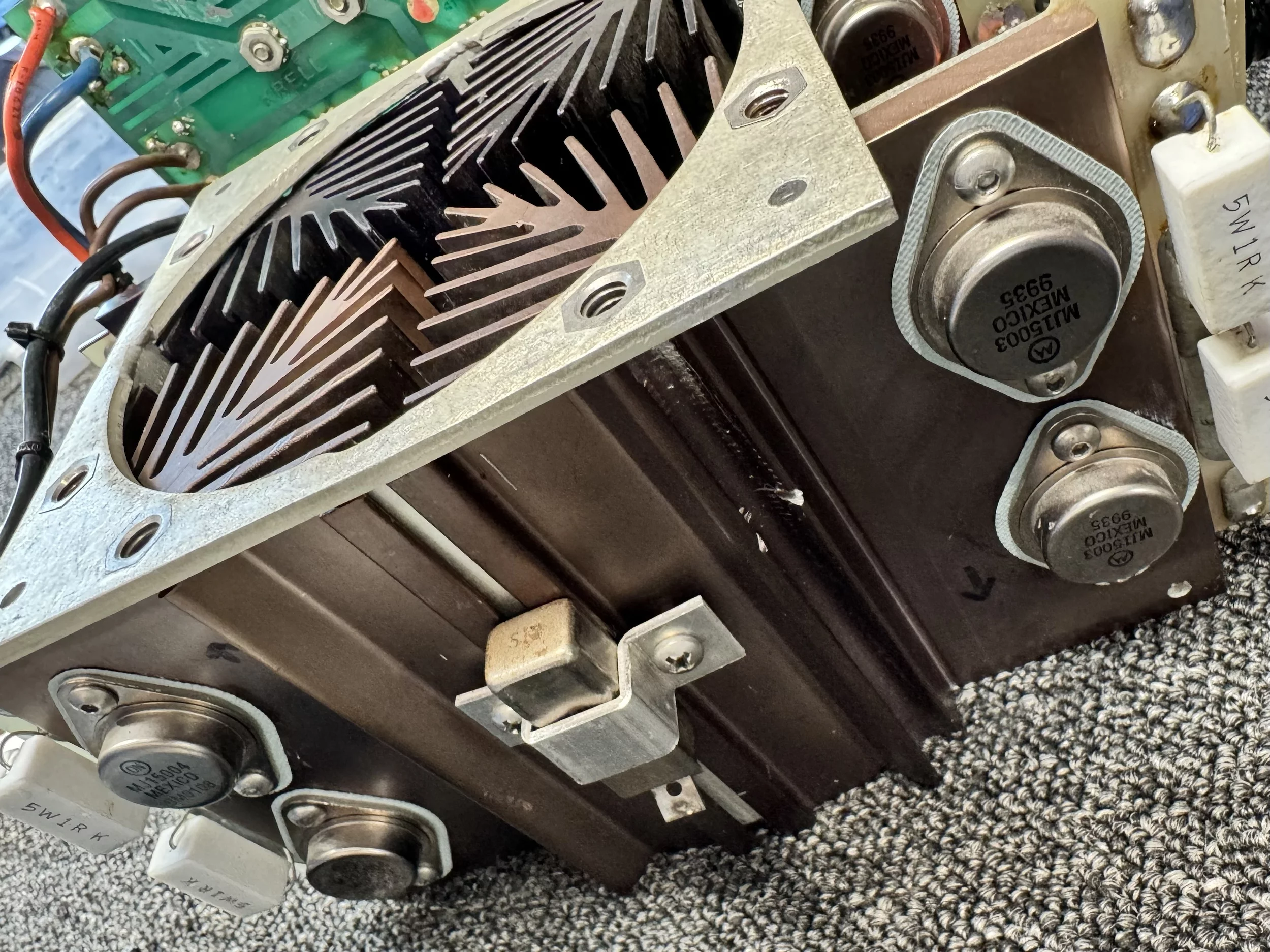 Legendary Krell KSA 100 Class A Power Amplifier Restoration 24 Krell KSA 100