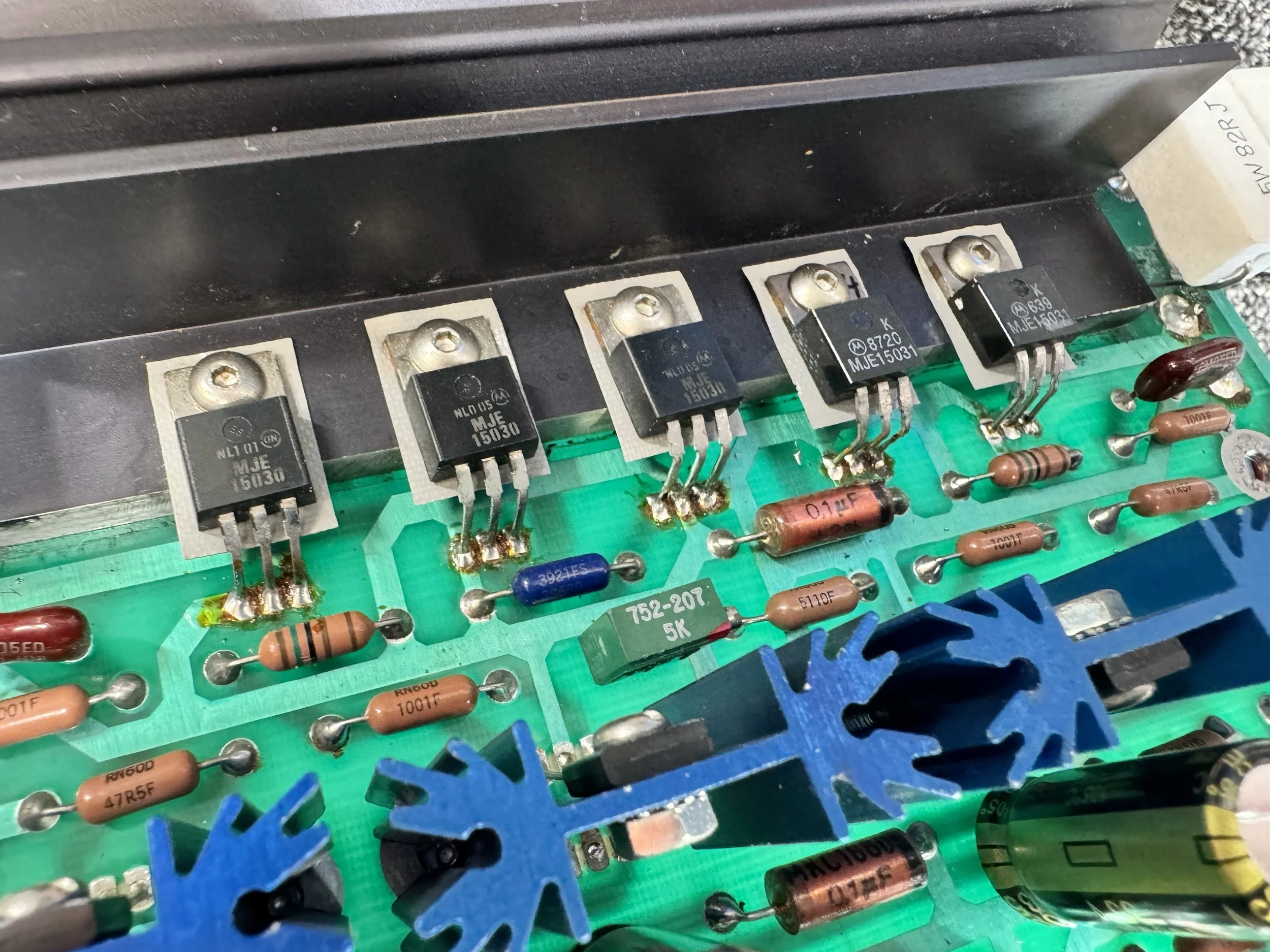 Legendary Krell KSA 100 Class A Power Amplifier Restoration 26 Krell KSA 100