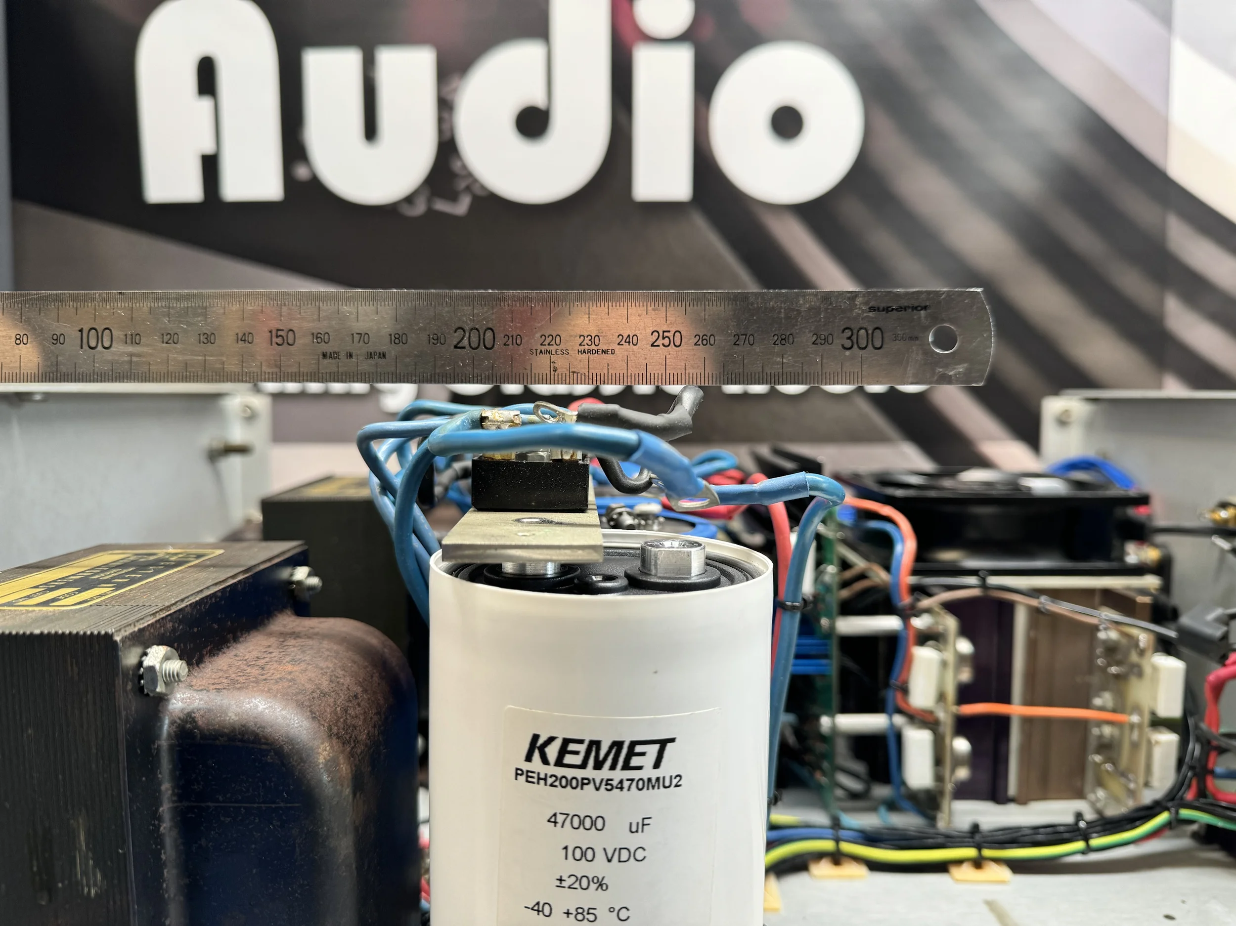 Legendary Krell KSA 100 Class A Power Amplifier Restoration 29 Krell KSA 100