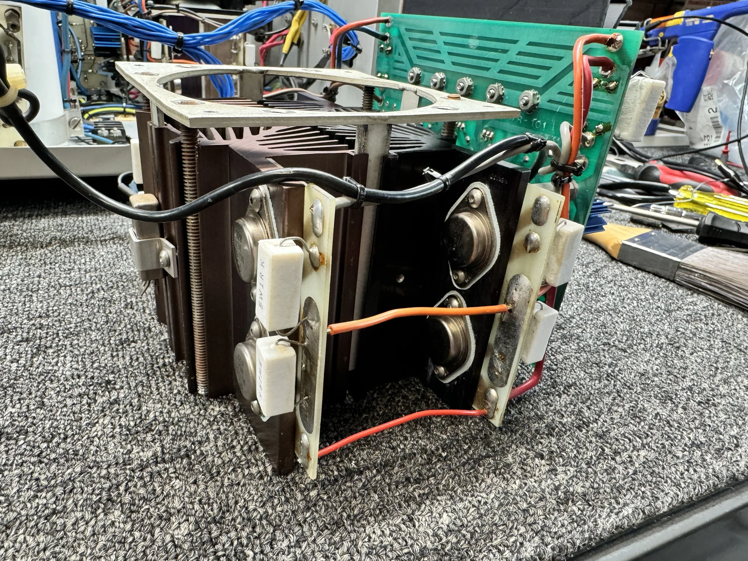 Legendary Krell KSA 100 Class A Power Amplifier Restoration 27 Krell KSA 100