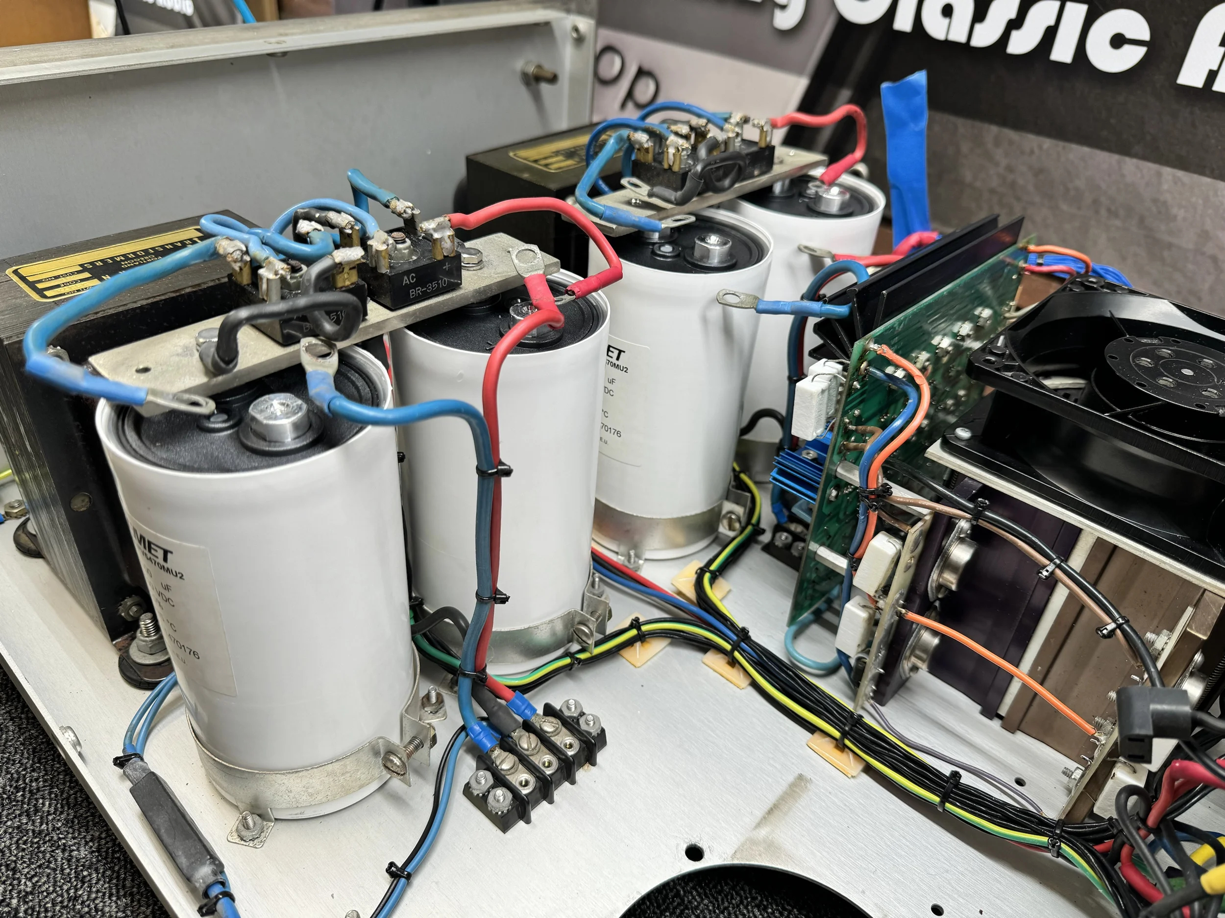 Legendary Krell KSA 100 Class A Power Amplifier Restoration 31 Krell KSA 100