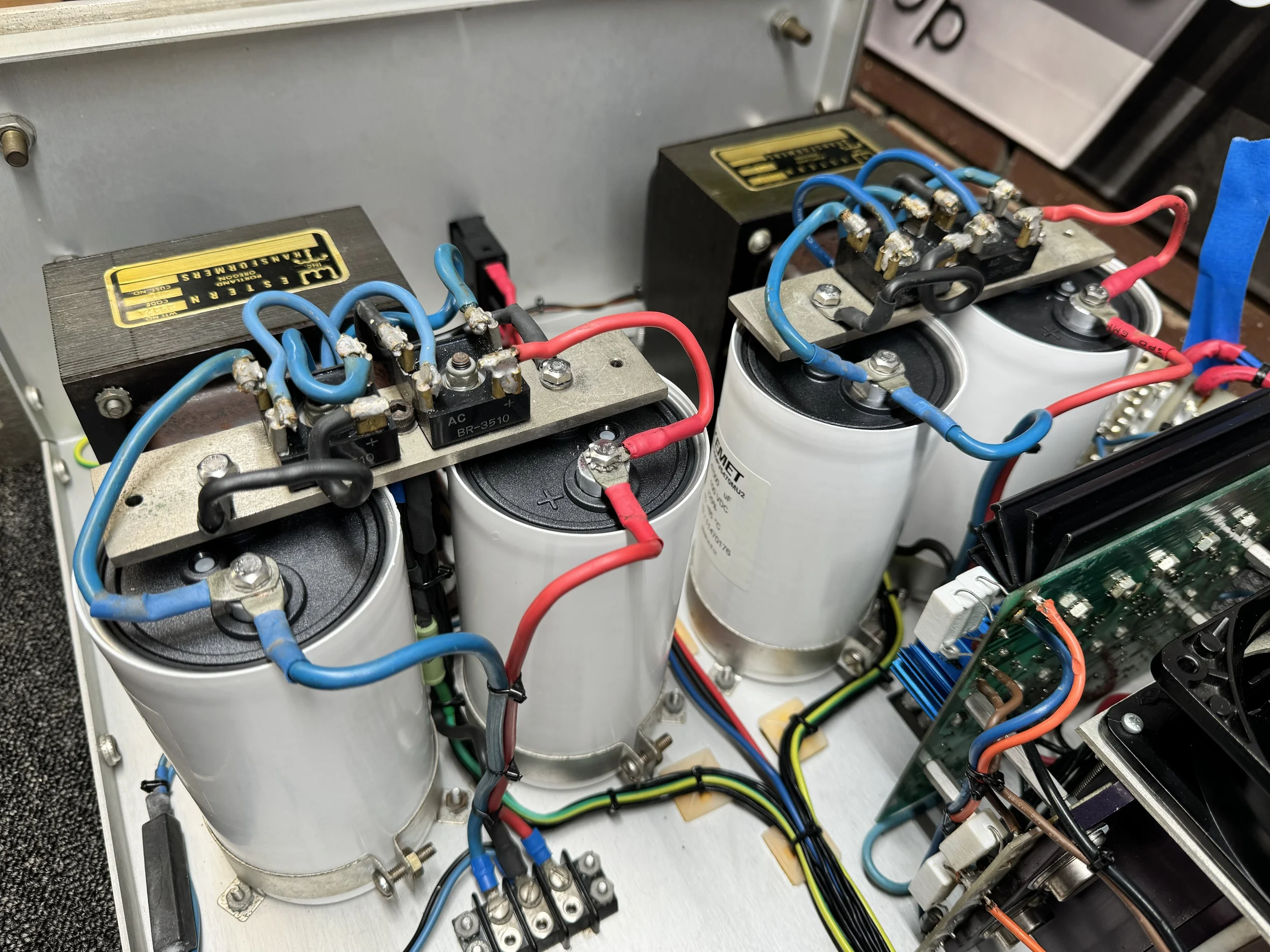 Legendary Krell KSA 100 Class A Power Amplifier Restoration 32 Krell KSA 100