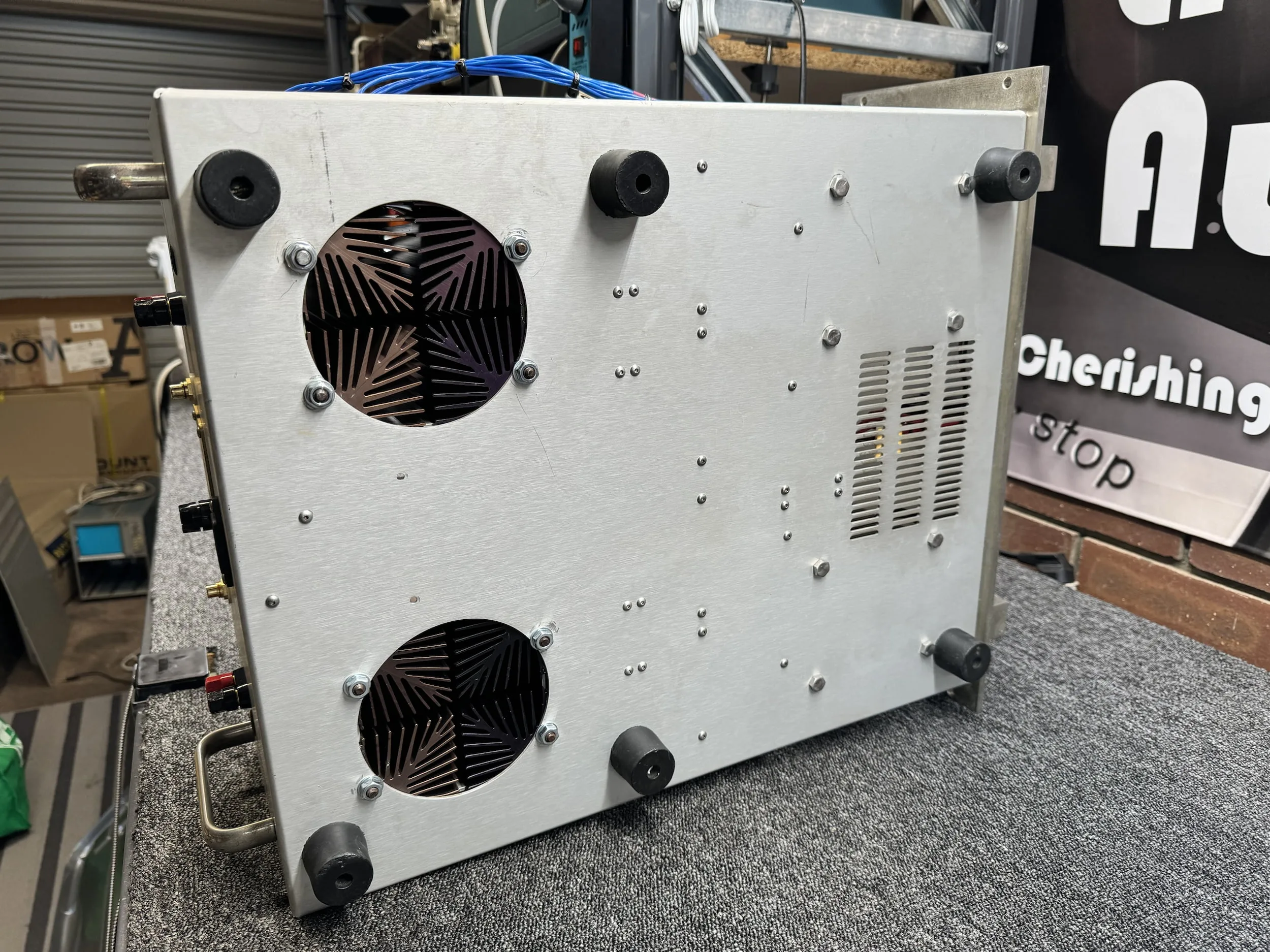 Legendary Krell KSA 100 Class A Power Amplifier Restoration 42 Krell KSA 100