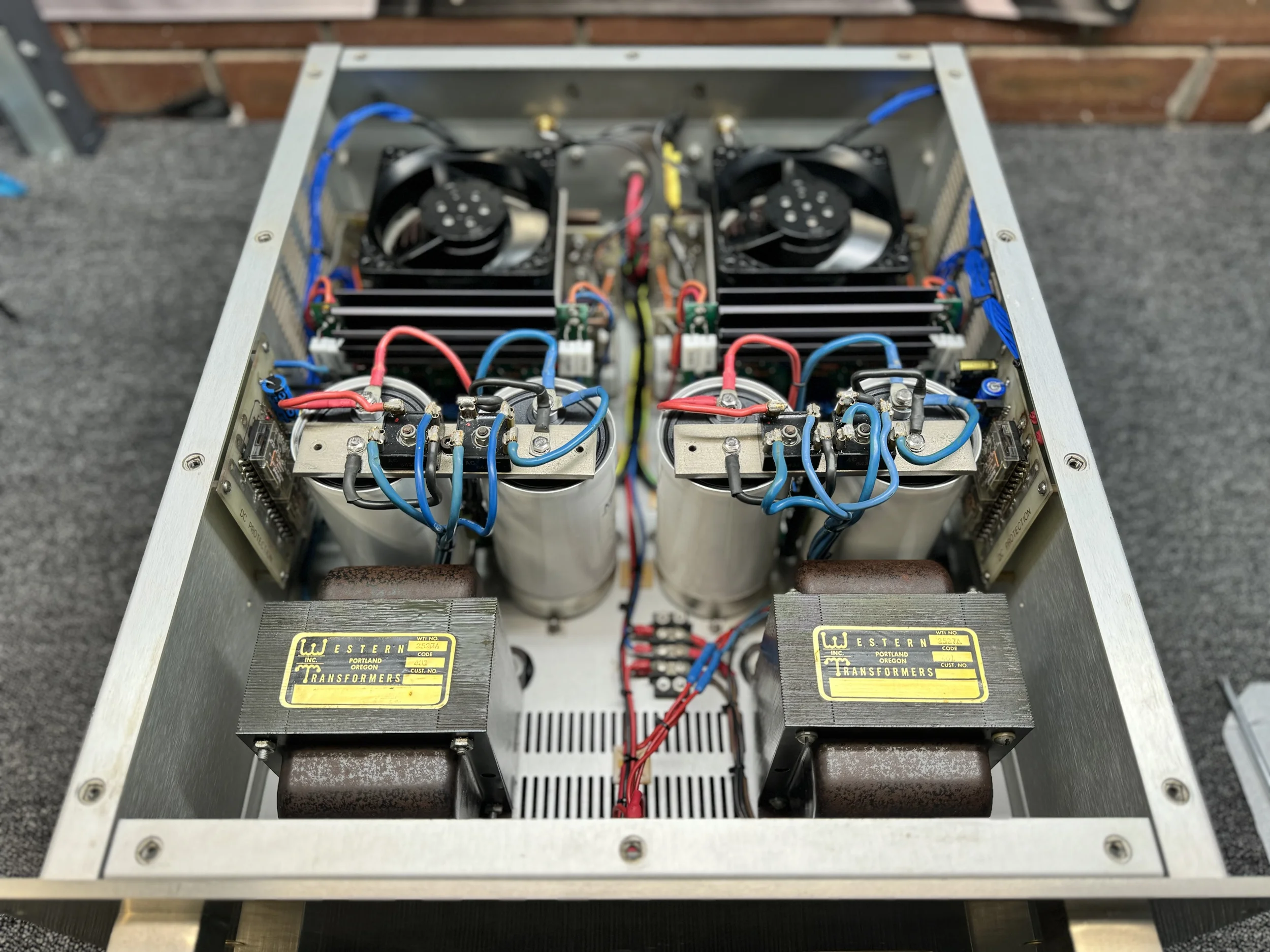 Legendary Krell KSA 100 Class A Power Amplifier Restoration 52 Krell KSA 100