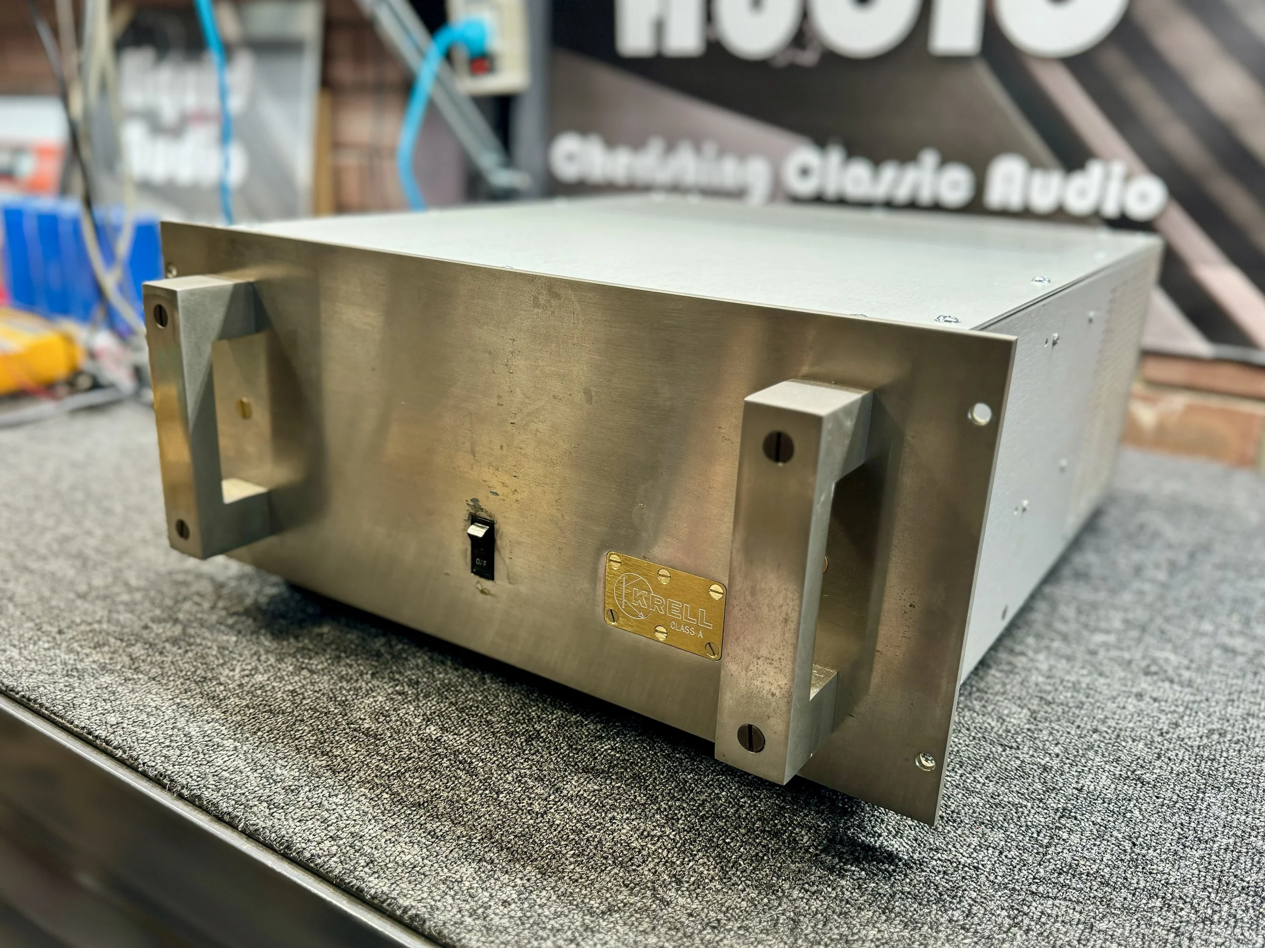 Legendary Krell KSA 100 Class A Power Amplifier Restoration 56 Krell KSA 100