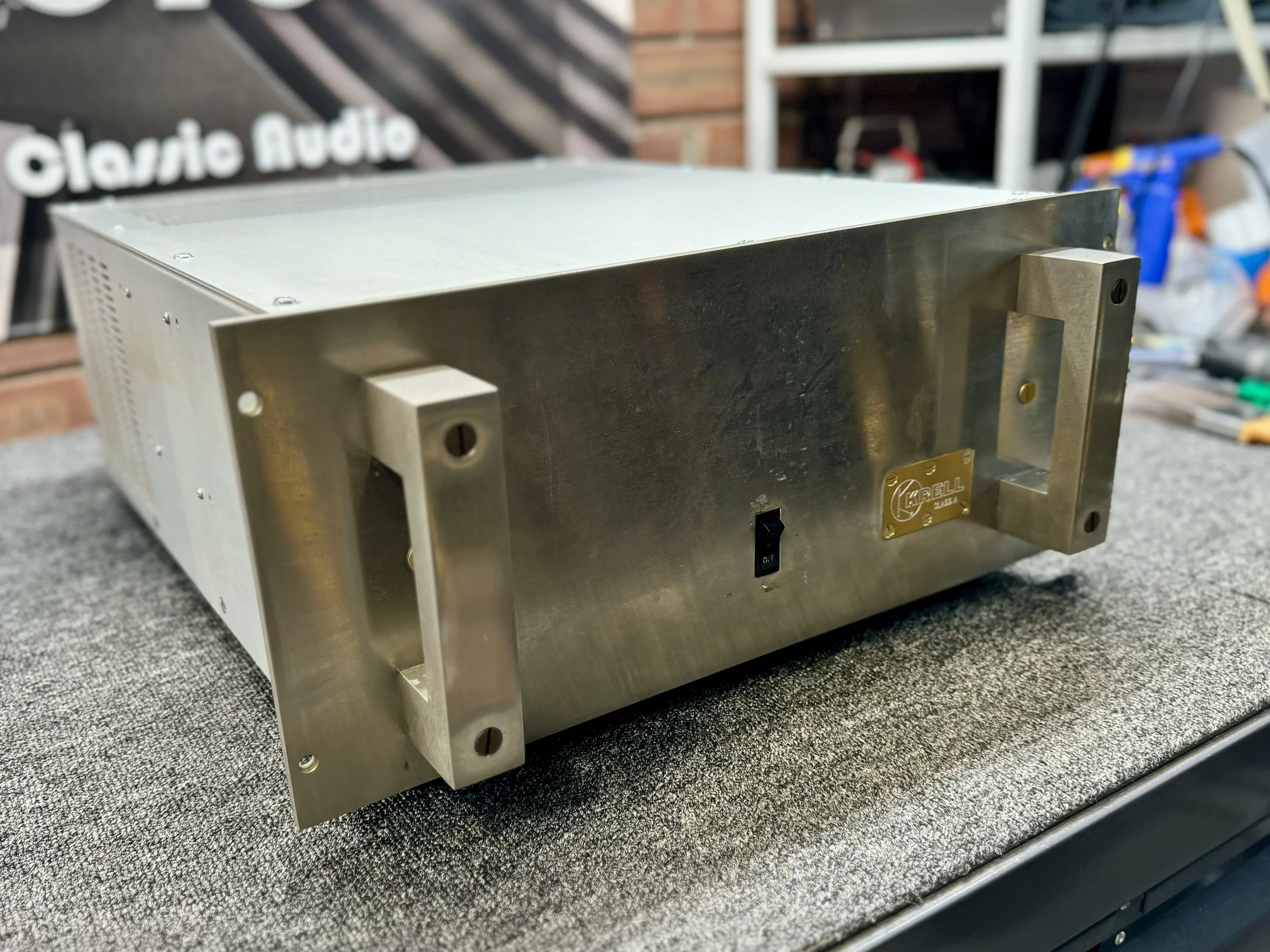 Legendary Krell KSA 100 Class A Power Amplifier Restoration 57 Krell KSA 100