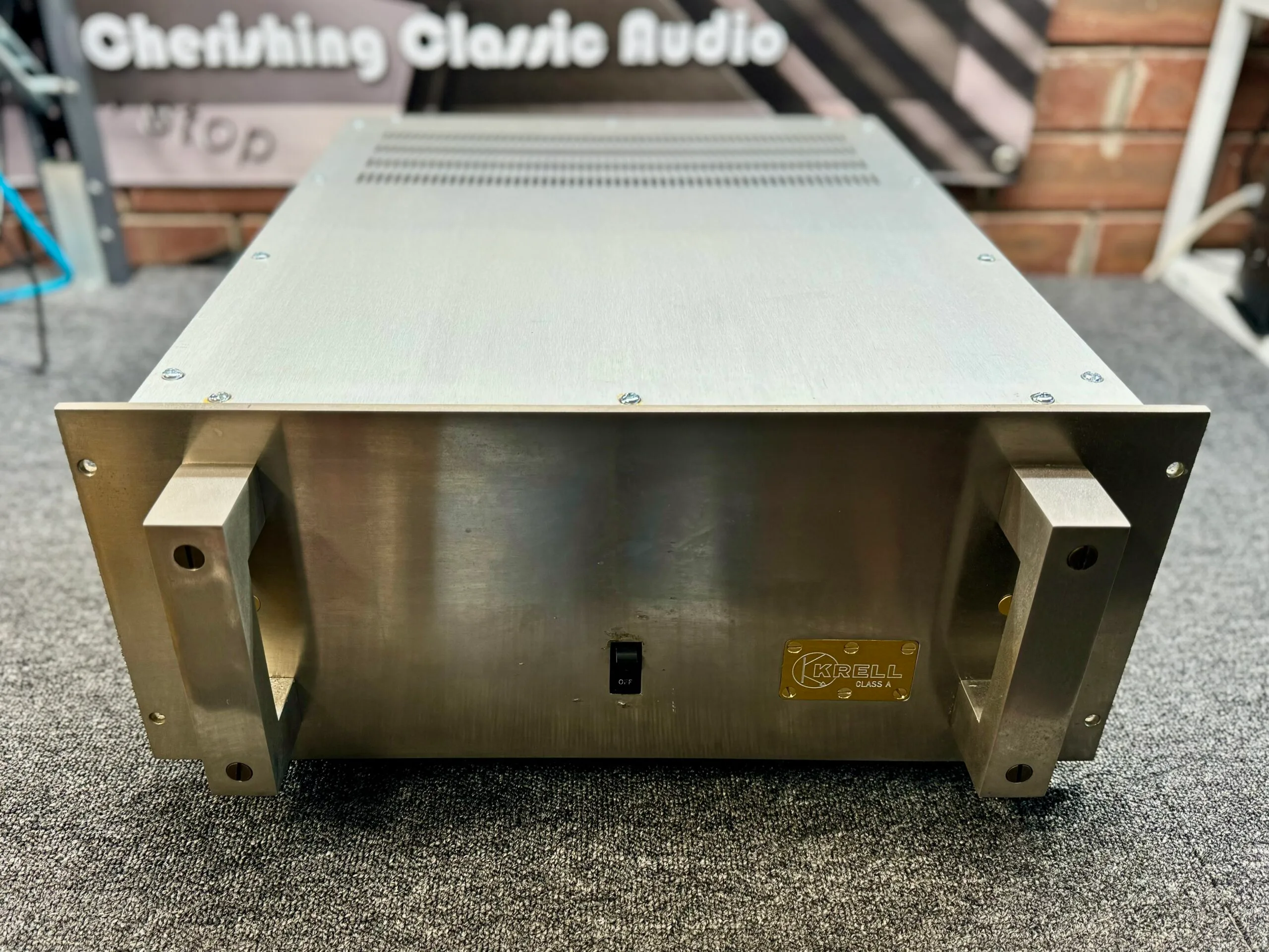 Legendary Krell KSA 100 Class A Power Amplifier Restoration 55 Krell KSA 100