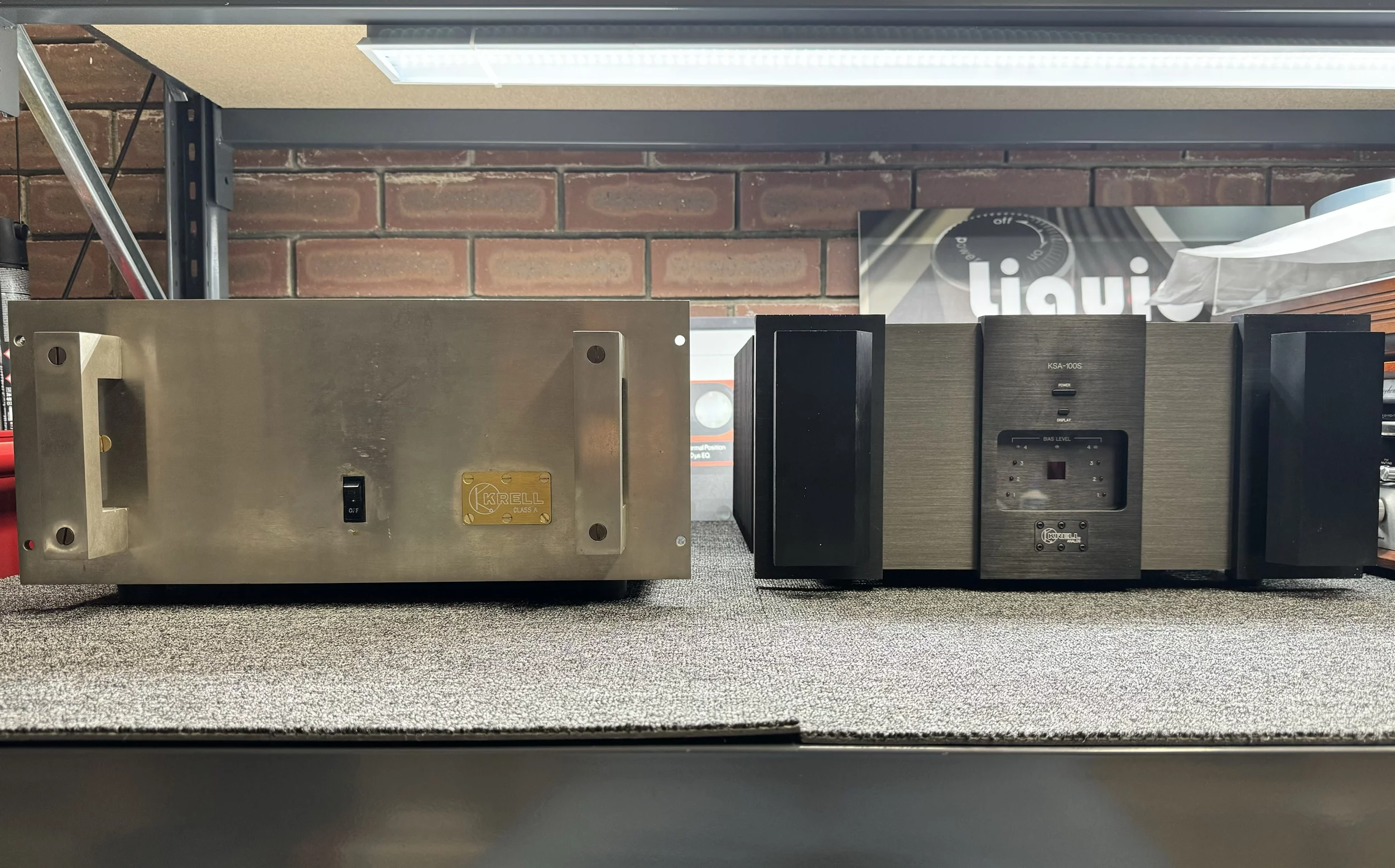 Legendary Krell KSA 100 Class A Power Amplifier Restoration 58 Krell KSA 100