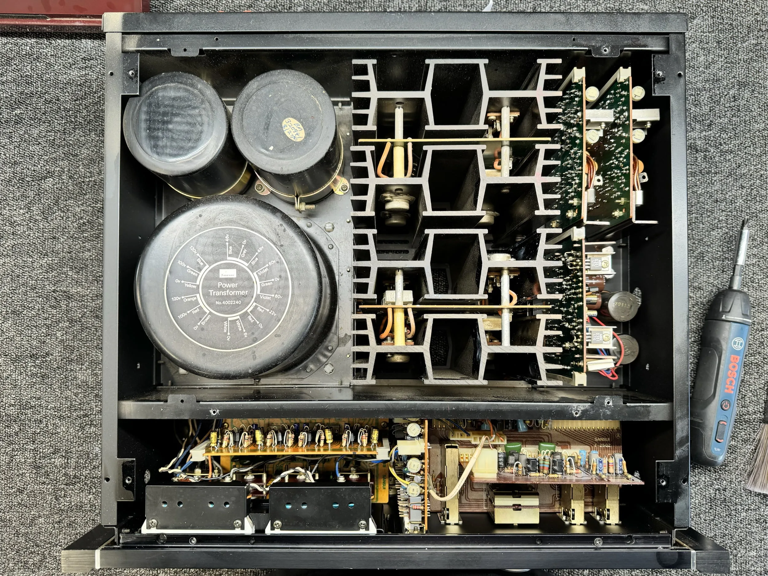 Fabled Sansui AU-20000 Amplifier Resurrection 5 Sansui AU-20000