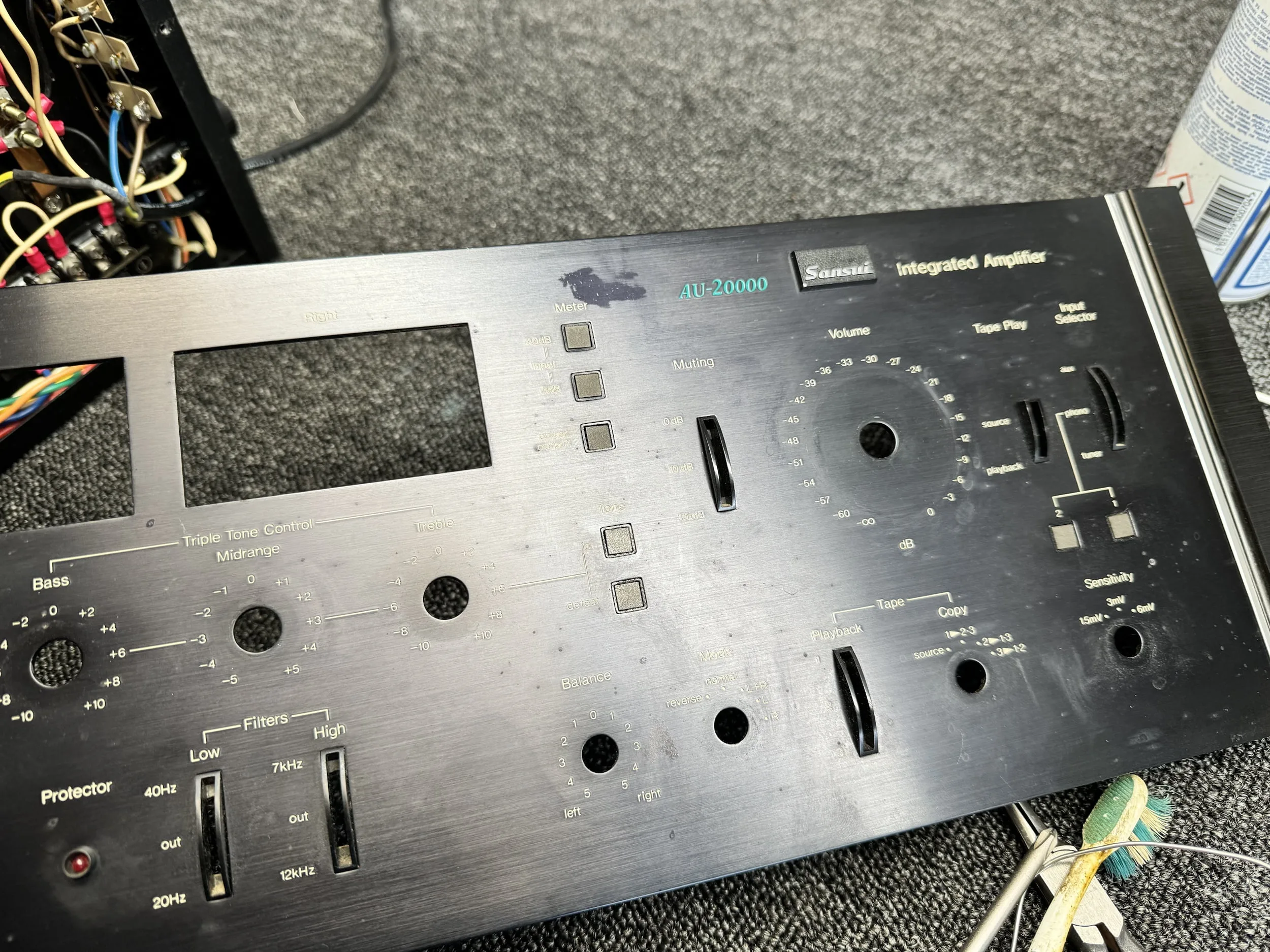 Fabled Sansui AU-20000 Amplifier Resurrection 27 Sansui AU-20000