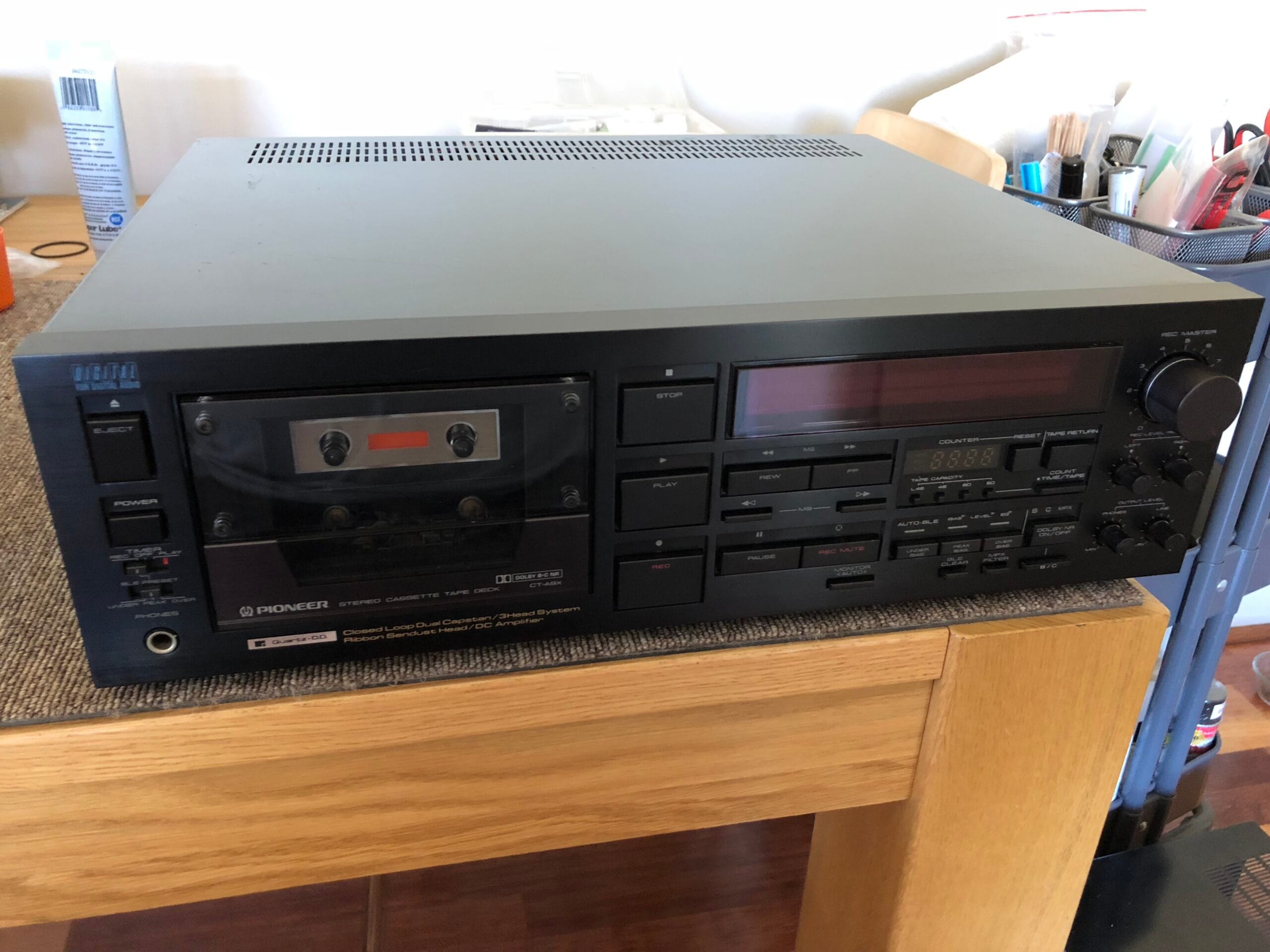 Amazing Pioneer CT-F1250 Cassette Deck Overhaul 4 Pioneer CT-A9X