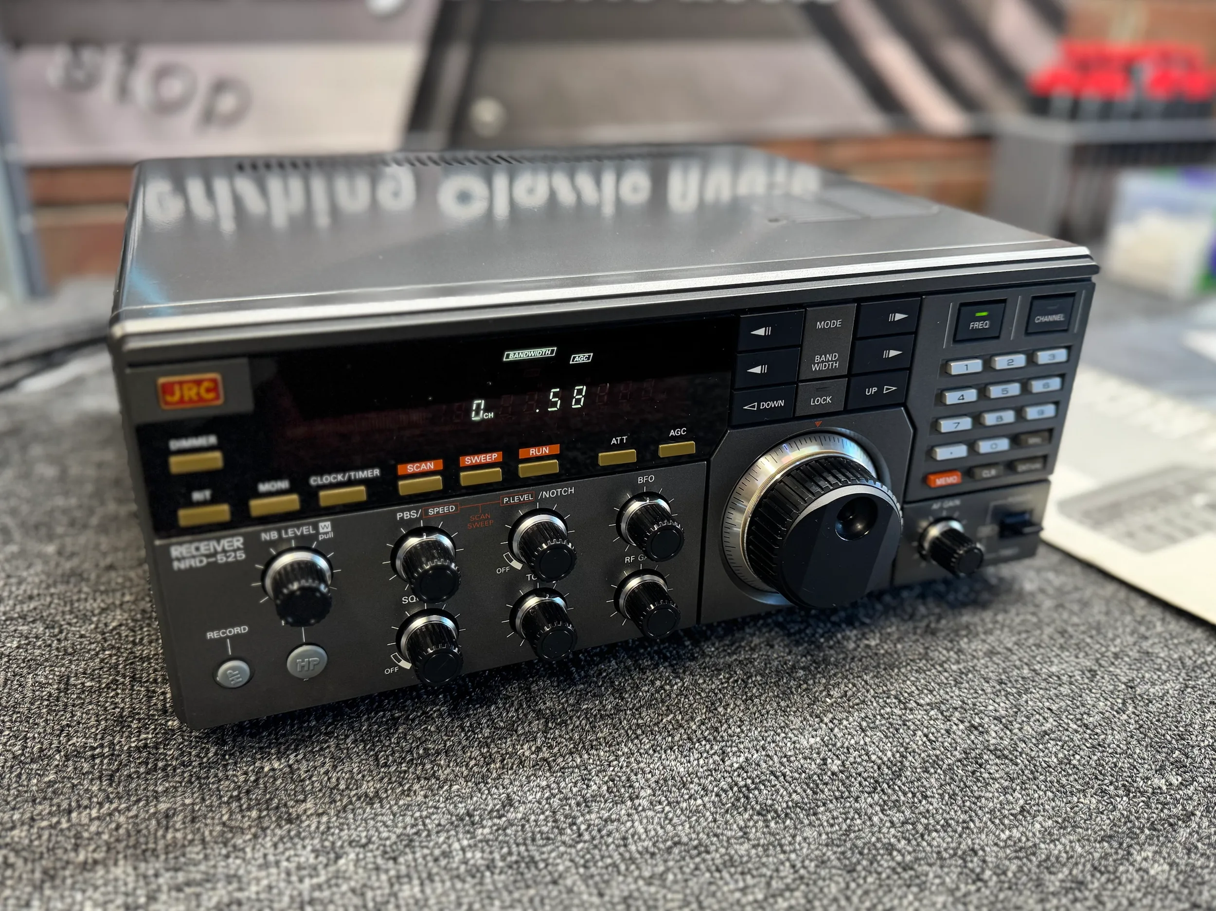 Pristine JRC NRD-525 Communications Receiver | LiQUiD AUDiO Pristine JRC NRD-525 Communications Receiver | LiQUiD AUDiO