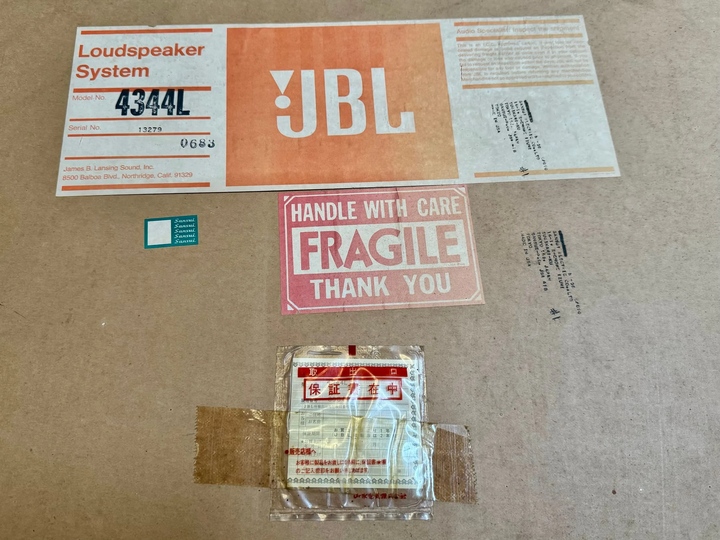 JBL 4344