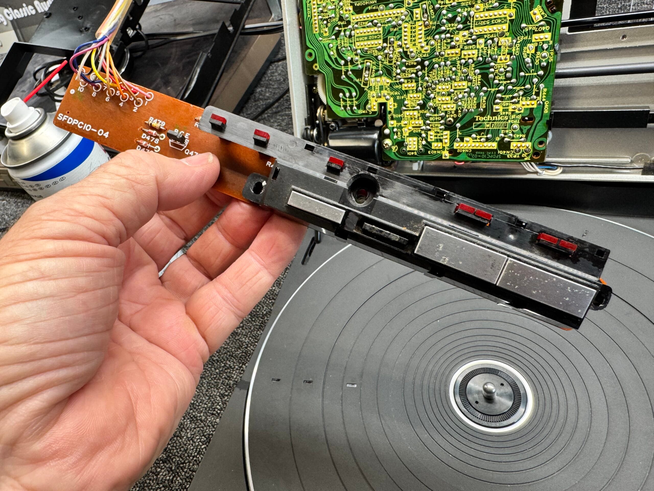 Servicing a 'Just Serviced' Technics SL-10! 11 Technics SL-10