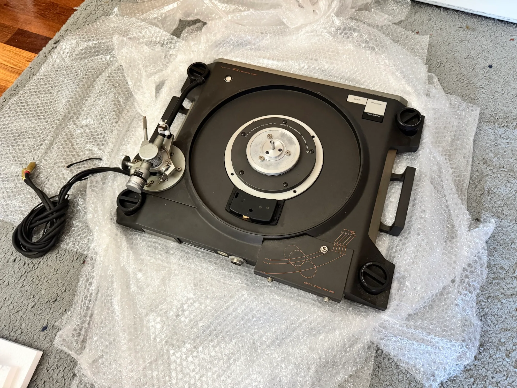 Another End-Game Kenwood L-07D Turntable! 5 Kenwood L-07D