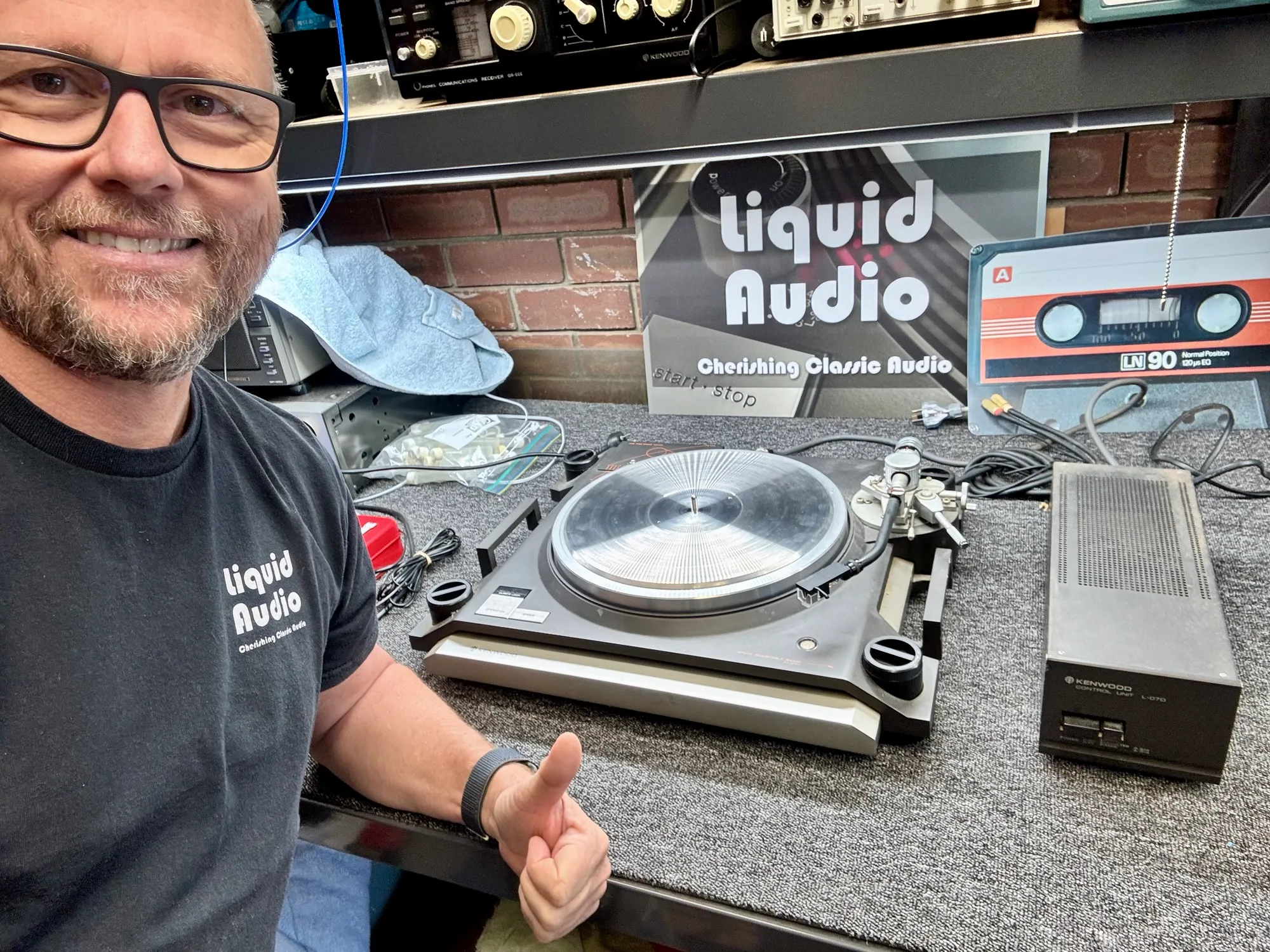 Another End-Game Kenwood L-07D Turntable! 6 Kenwood L-07D