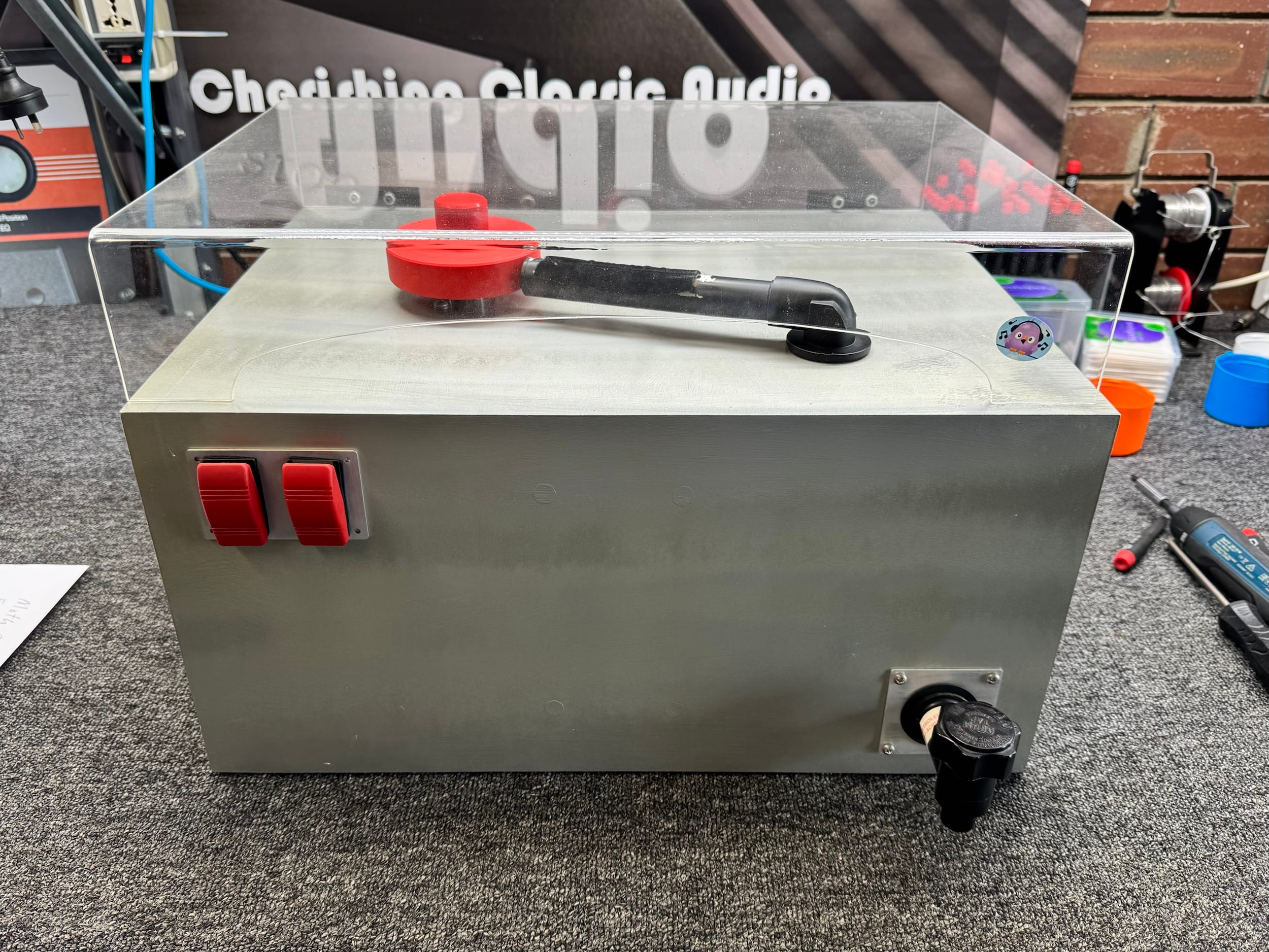 Classic Moth RCM Record Cleaner Repair 3 Moth RCM record cleaner