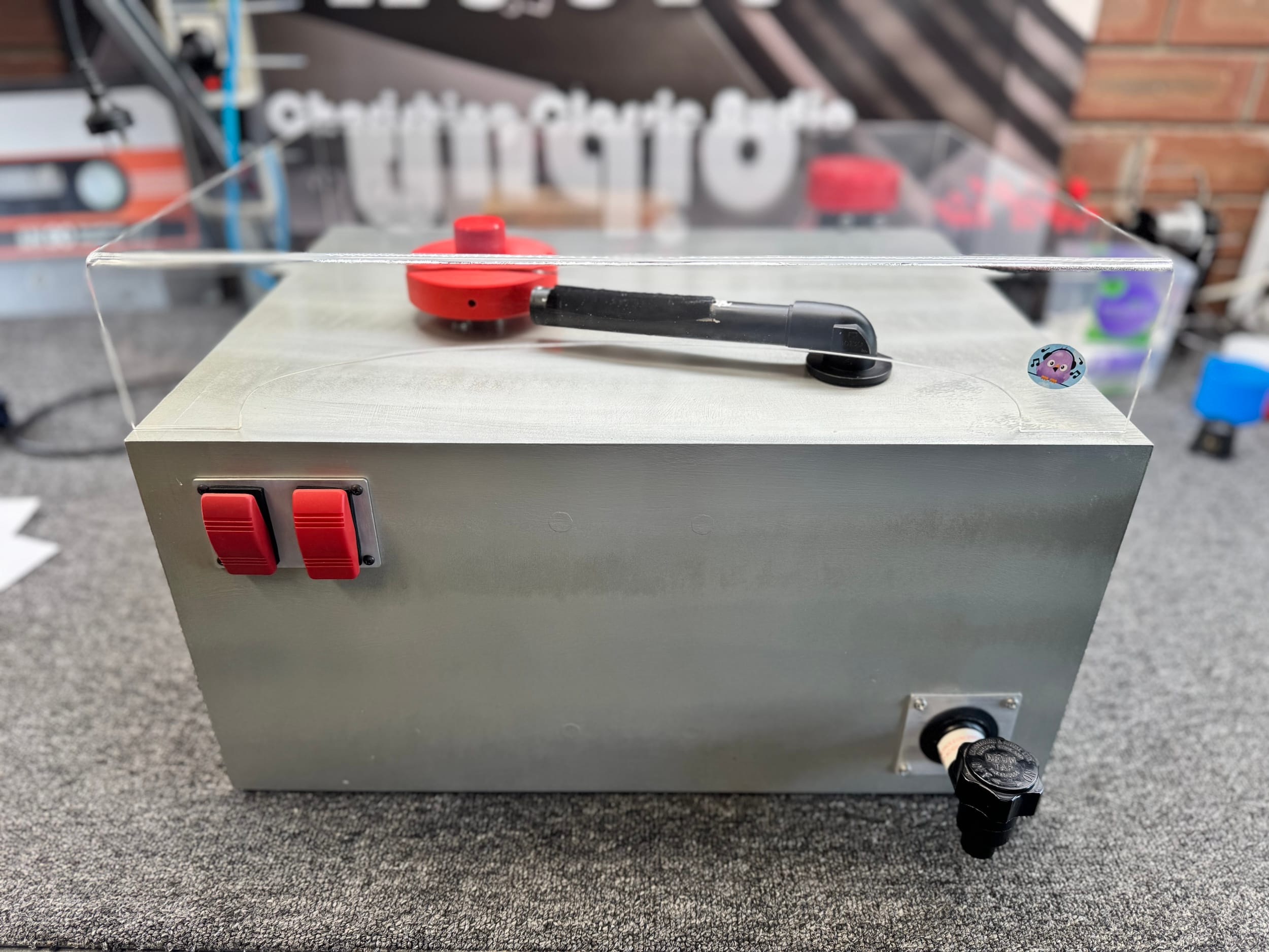 Classic Moth RCM Record Cleaner Repair 14 Moth RCM record cleaner