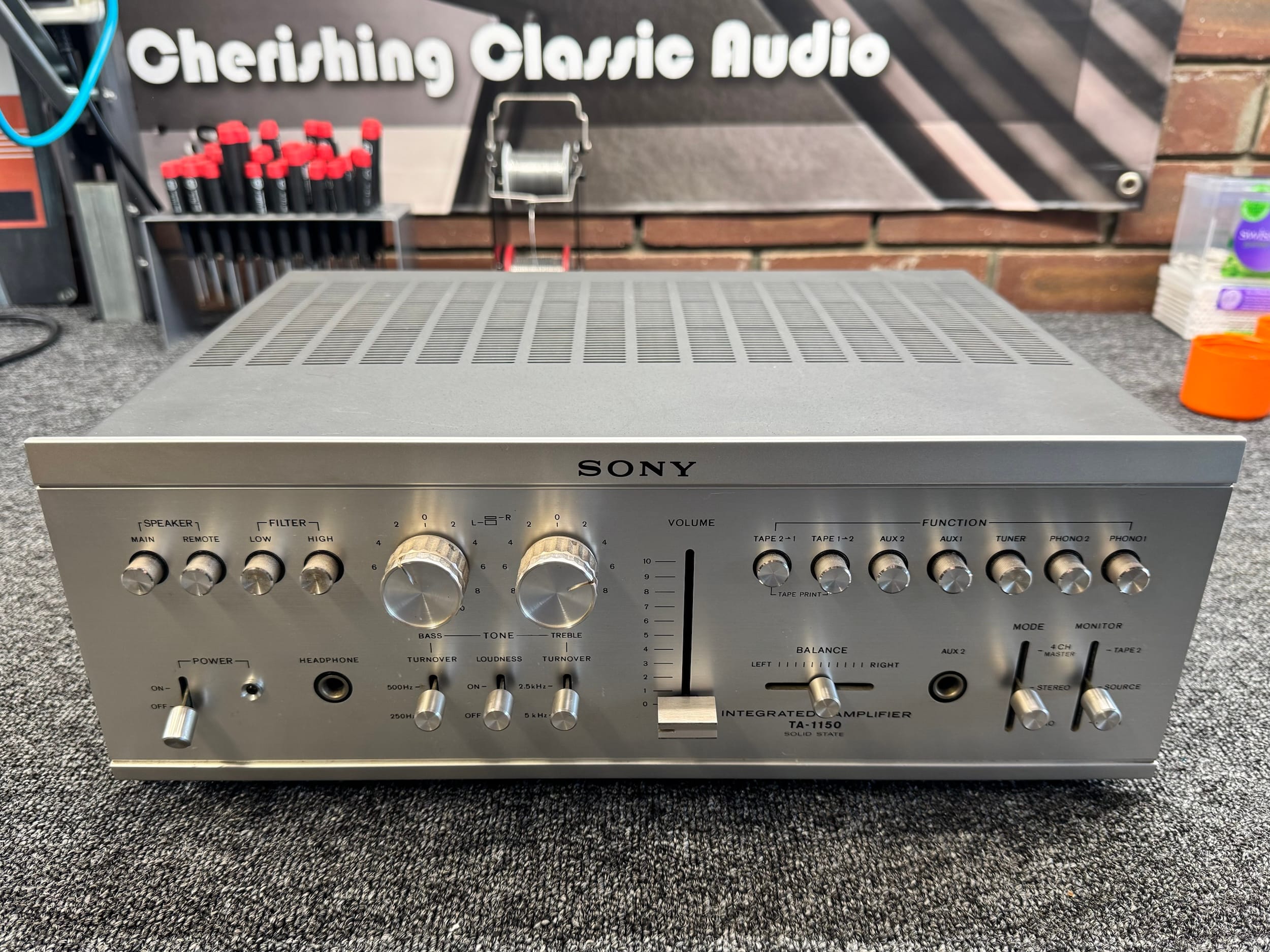 Baby Amplifiers: Sony TA-1150 4 Sony TA-1150