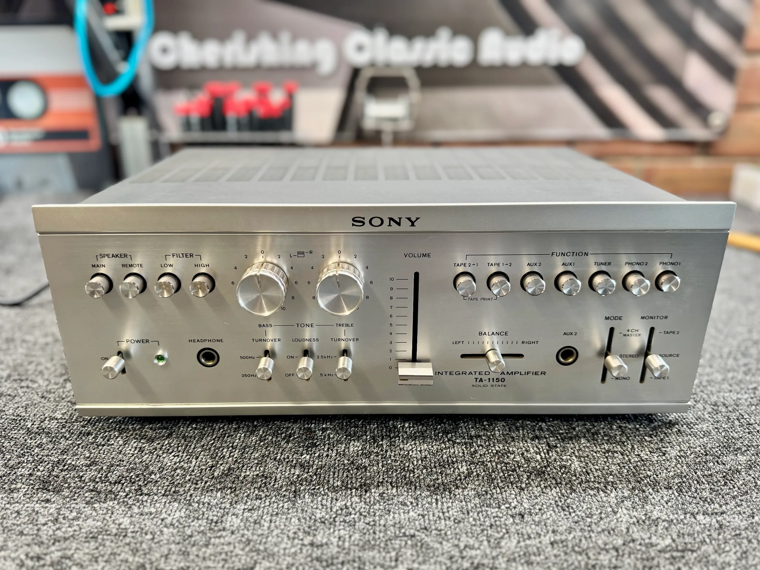 SONY TA−1150あちアンプ シルバー Baby Amplifiers: Sony TA-1150 | LiQUiD AUDiO