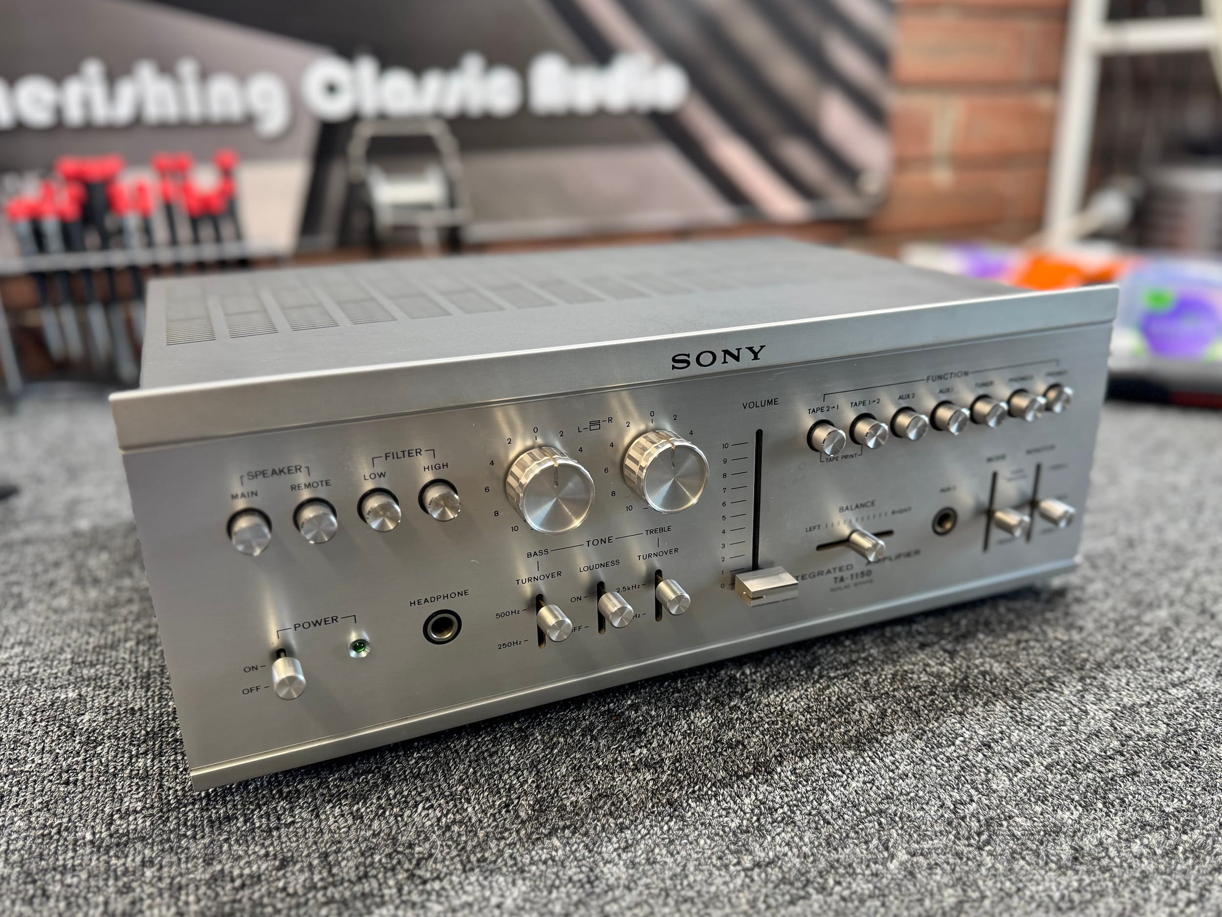 Baby Amplifiers: Sony TA-1150 12 Sony TA-1150