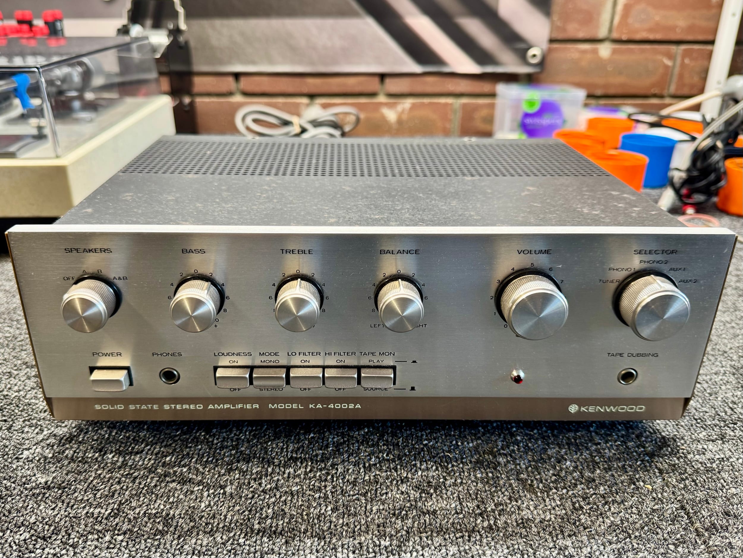 Baby Amplifiers: Kenwood KA-4002A 5 Kenwood KA-4002A
