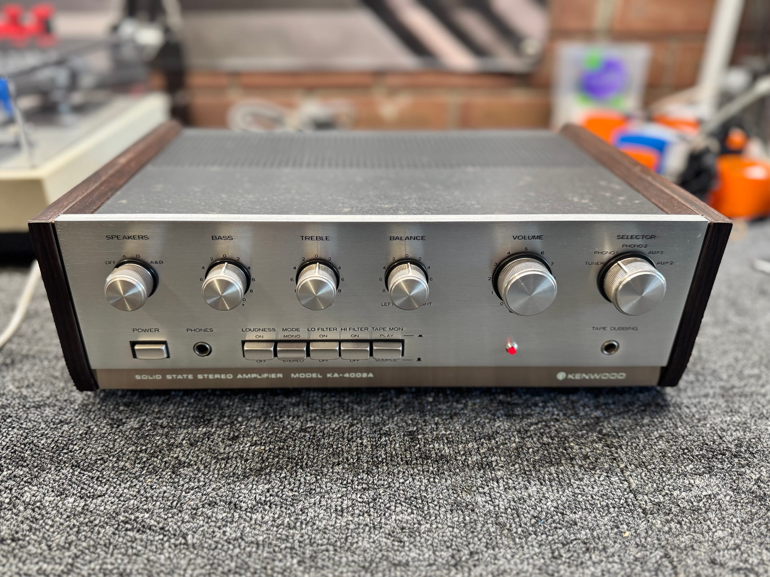 Baby Amplifiers: Kenwood KA-4002A 14 Kenwood KA-4002A