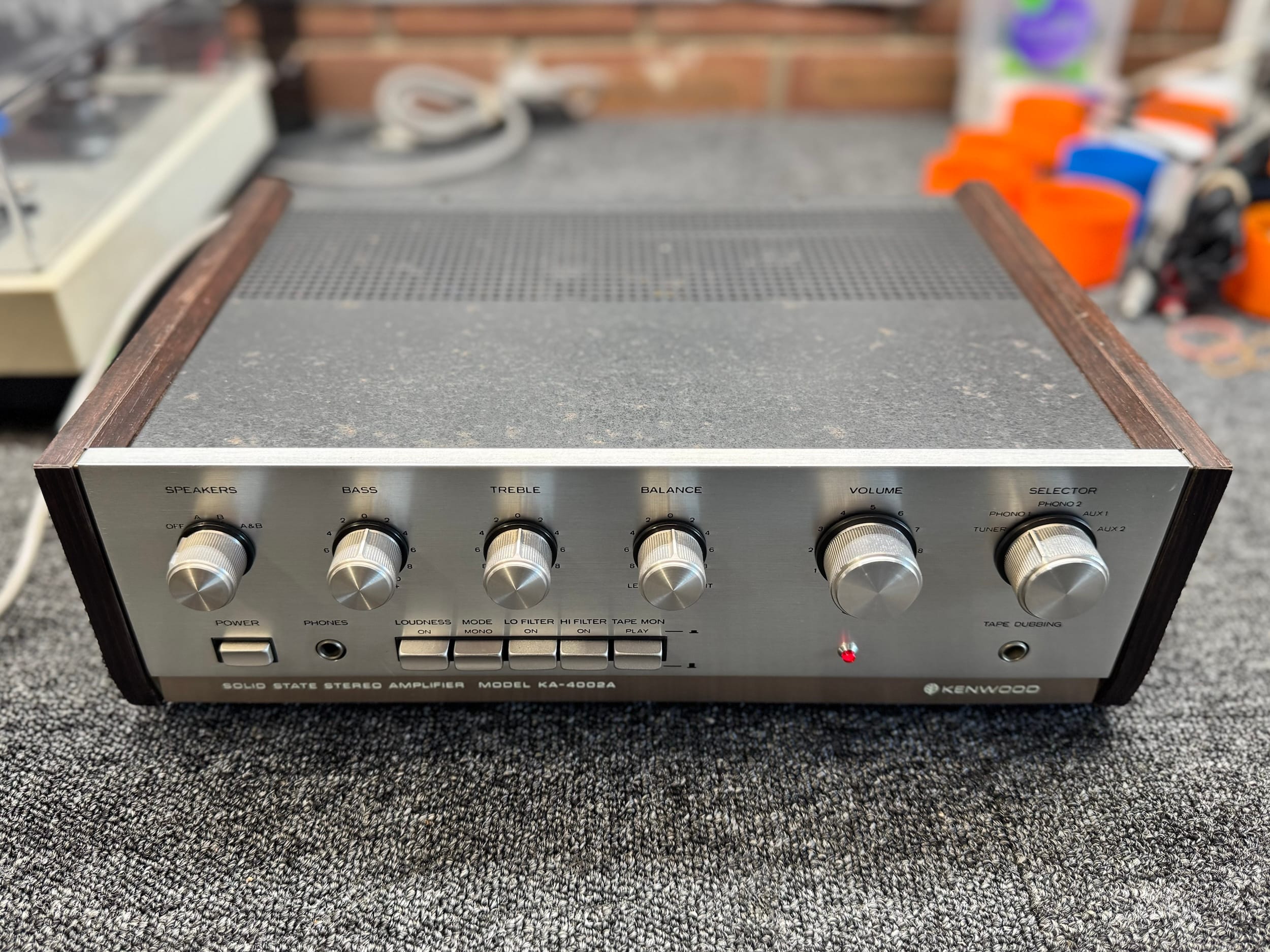 Baby Amplifiers: Kenwood KA-4002A 15 Kenwood KA-4002A