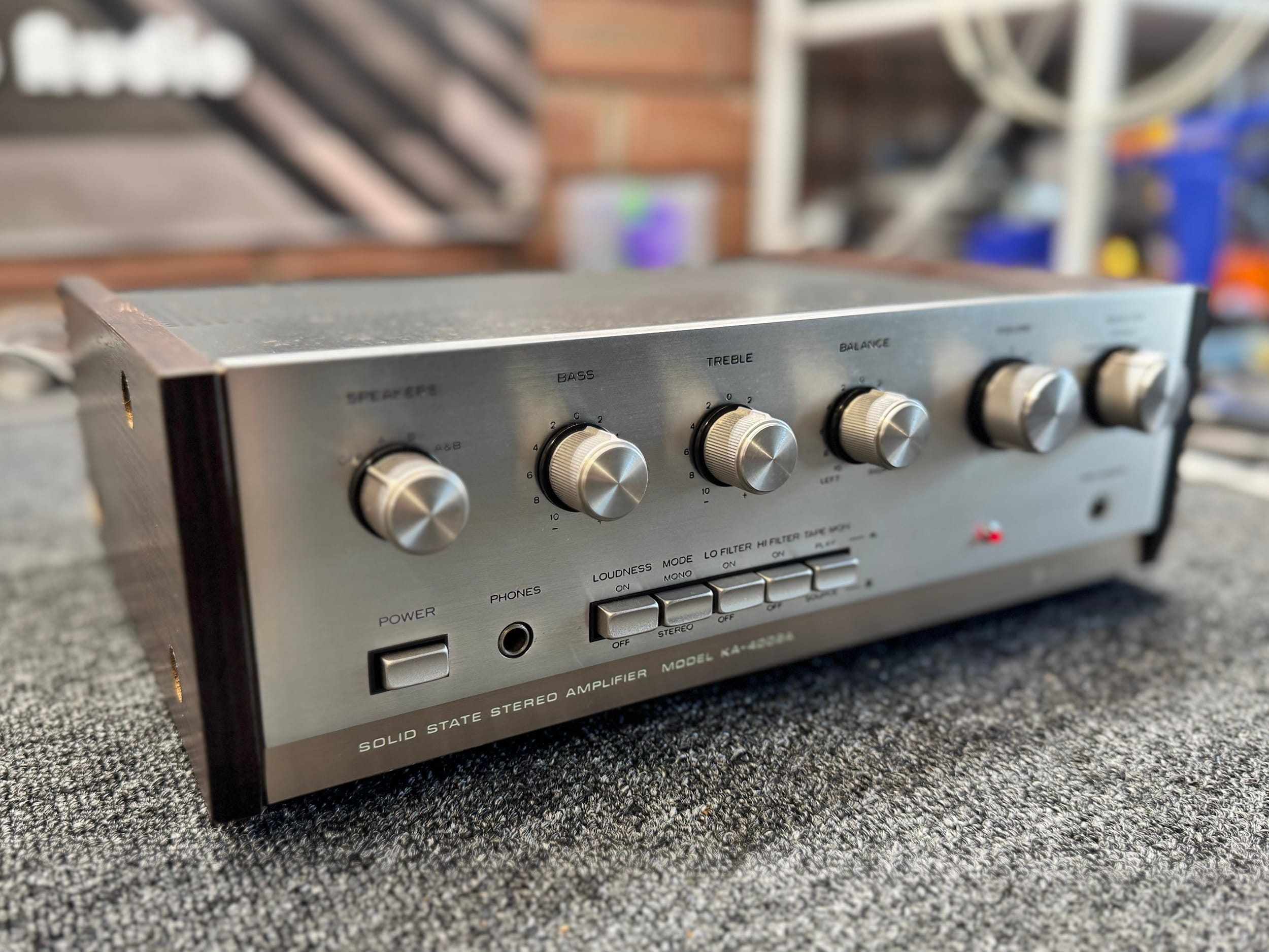 Baby Amplifiers: Kenwood KA-4002A 17 Kenwood KA-4002A